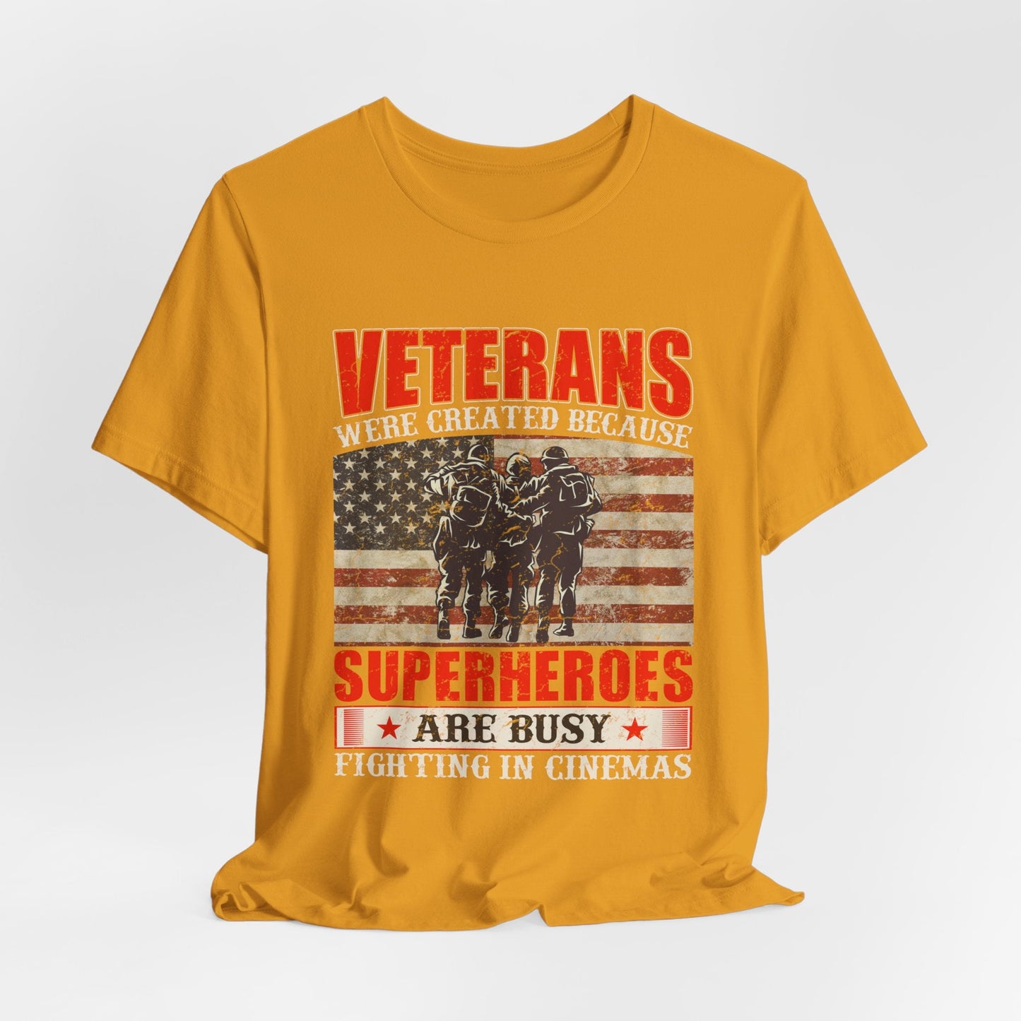 Army Veteran Patriotic Graphic Design Unisex Cotton T-Shirt v41