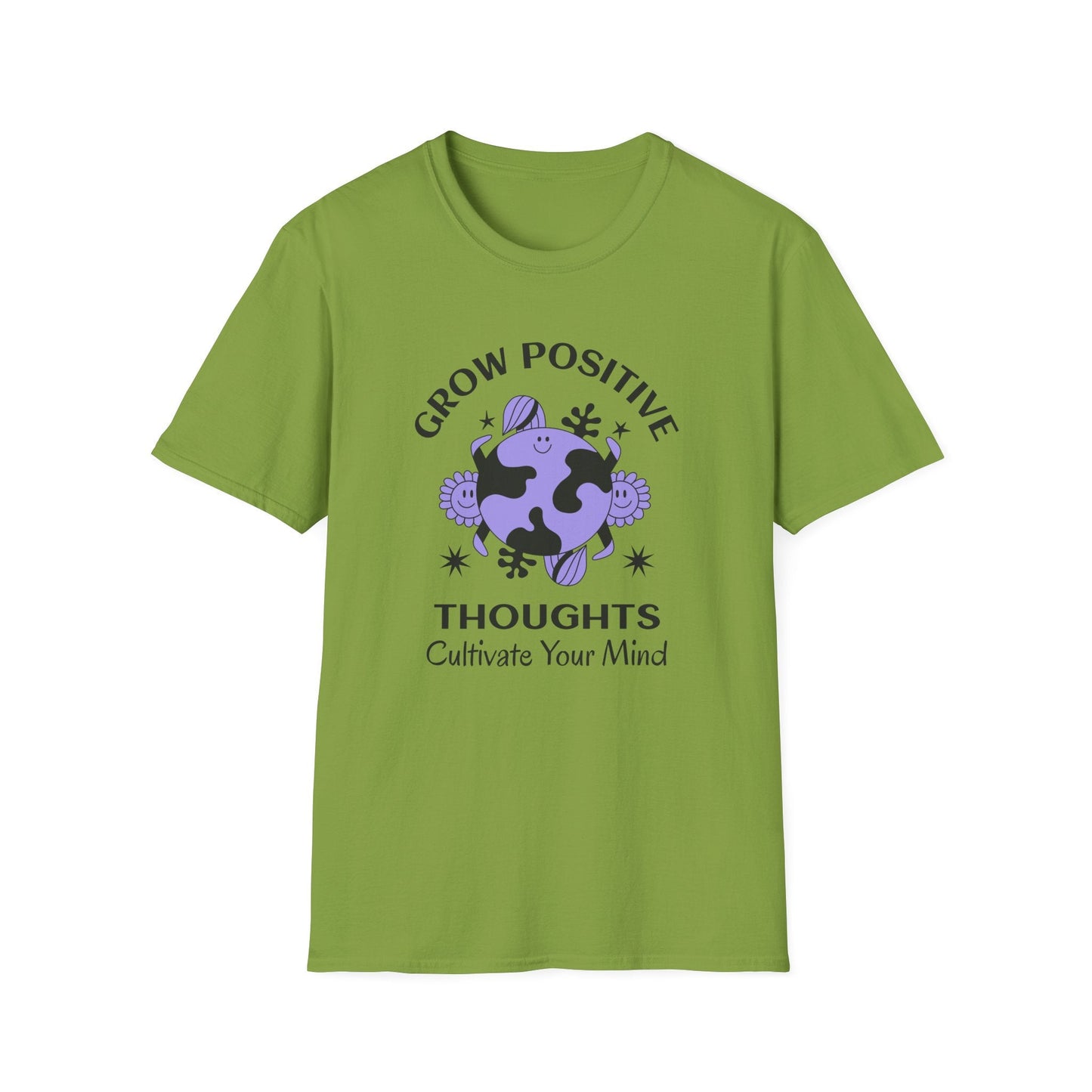 Gildan Softstyle 64000 Unisex Short Sleeve T Shirt Positive Slogan Tee With Positive Quotes And Words