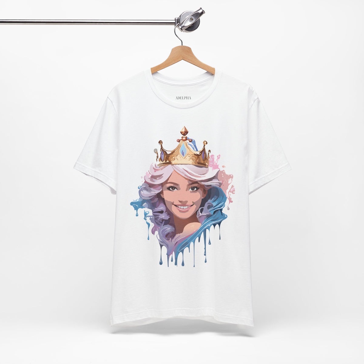 Queen Graphic Unisex Cotton Bella+Canvas Tee with Art Design m182