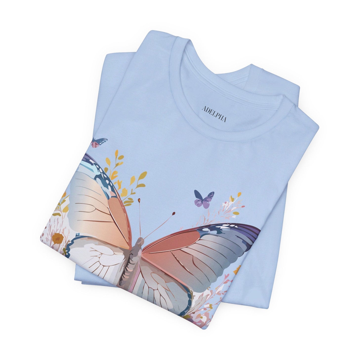 Butterfly Graphic Tee Unisex Vintage Art Design Adelpha Collection