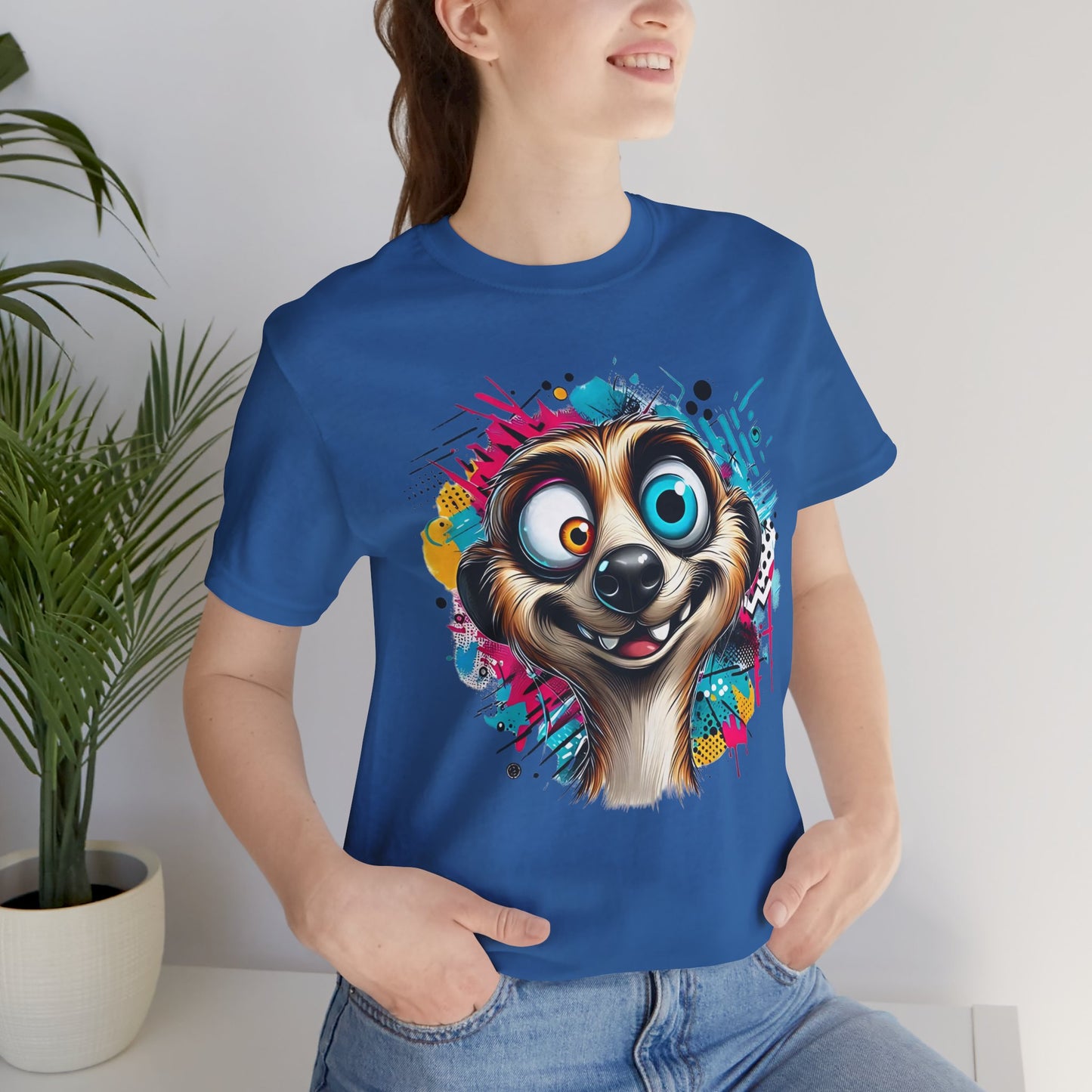 Squirrel Shirt, Funny Squirrel Tee Shirt, Funny Animal T-Shirt, Cartoon Top, Animal Tees, Art Design T-Shirt, Graphic Tee