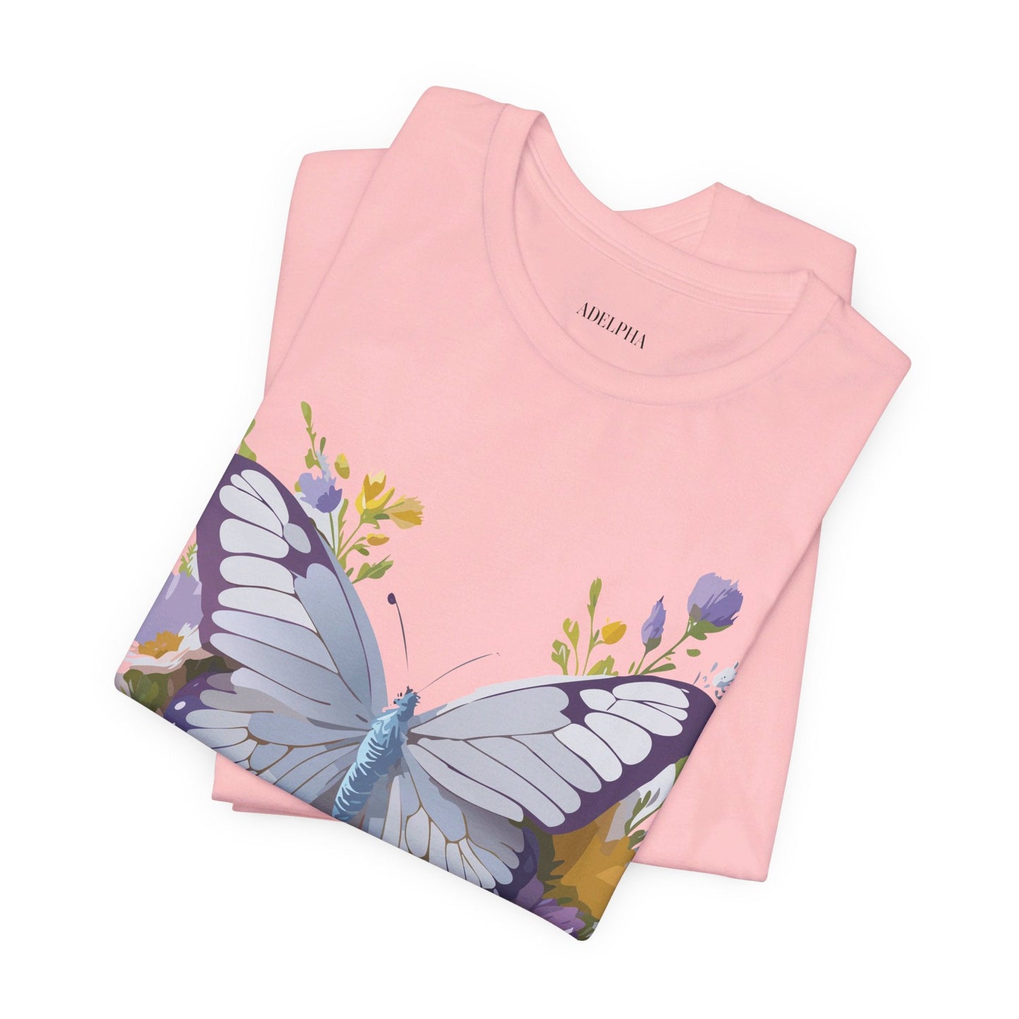 Adelpha Vintage Inspired Graphic Tee Unisex Short Sleeve Shirt