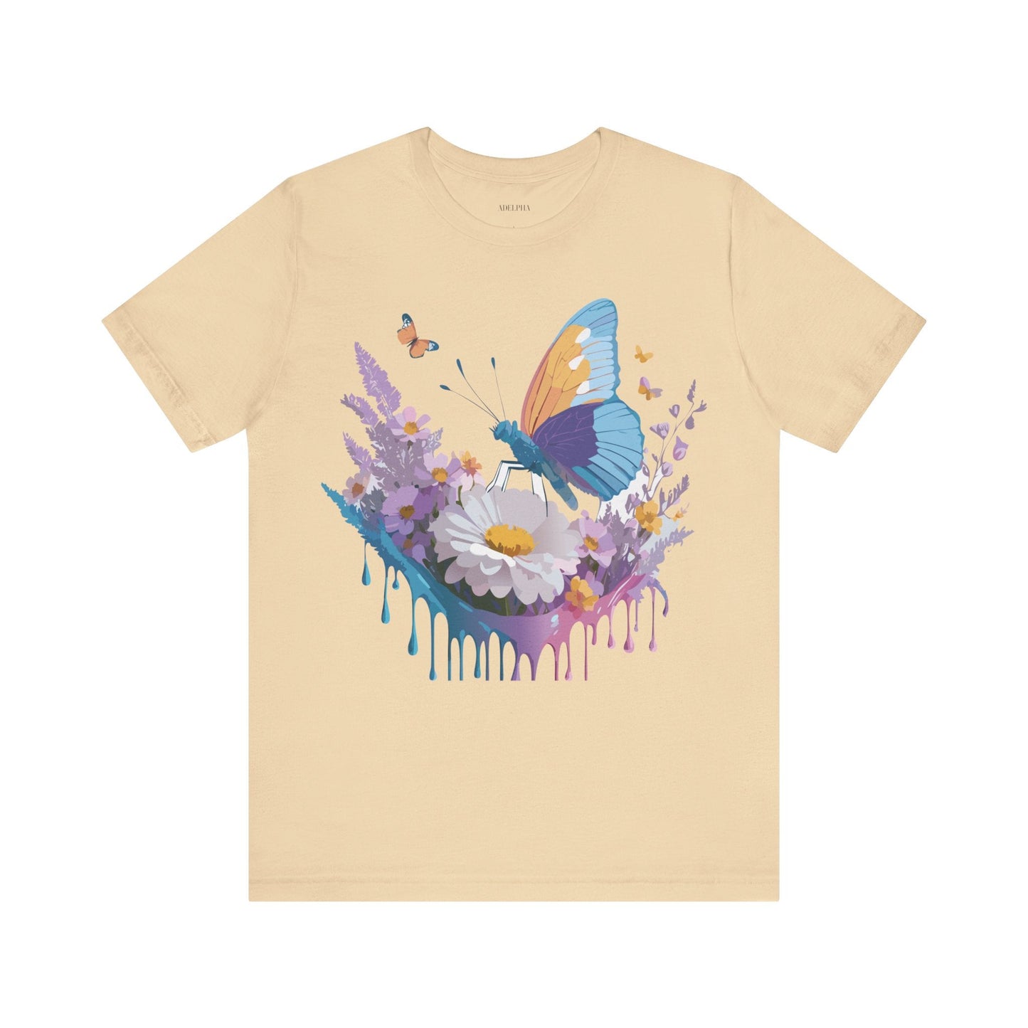 Butterfly Graphic Tee From Adelpha Art Design Unisex Jersey Short Sleeve Shirt