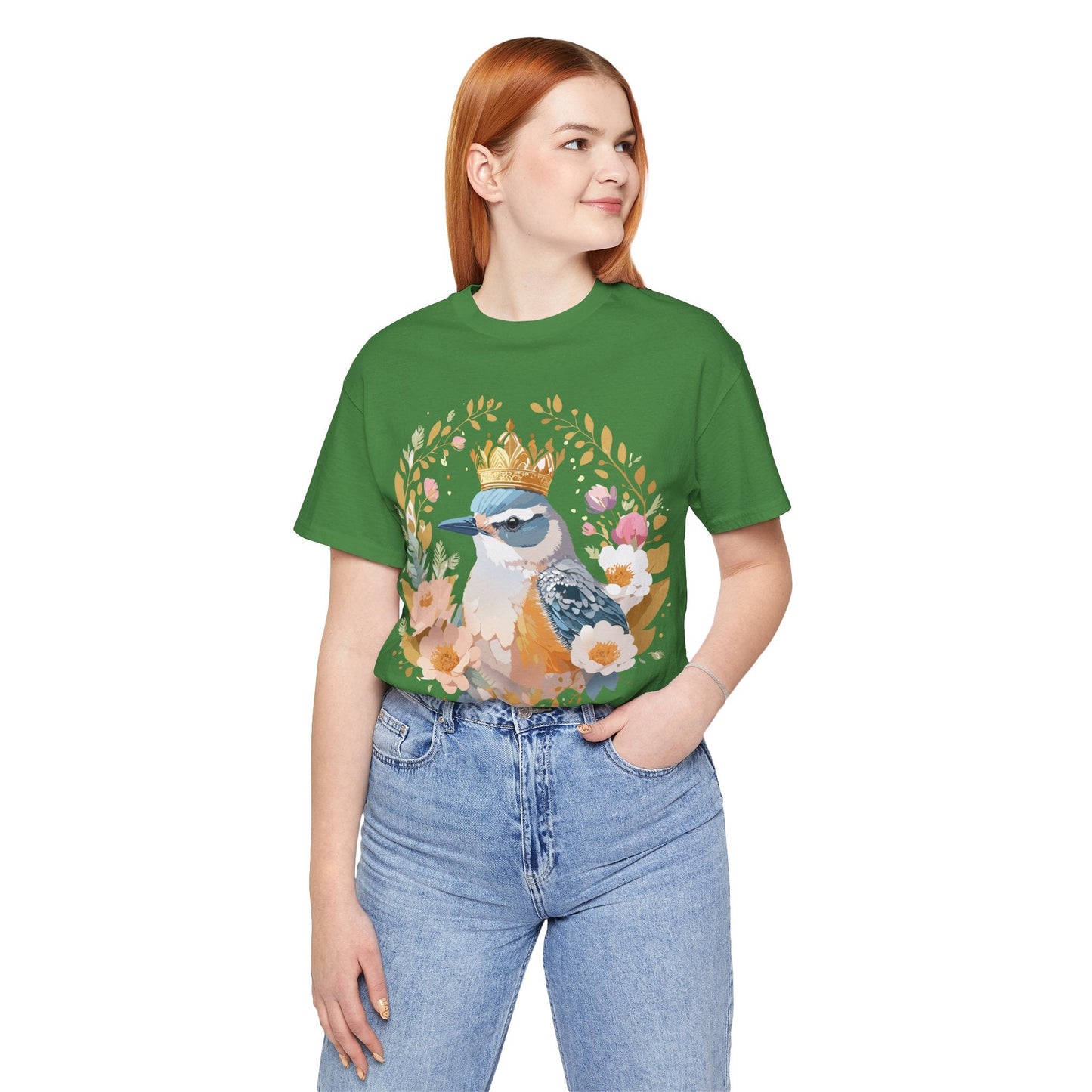 Adelpha Medallion Graphic Tee Unisex Short Sleeve Vintage Inspired Art Design Apparel