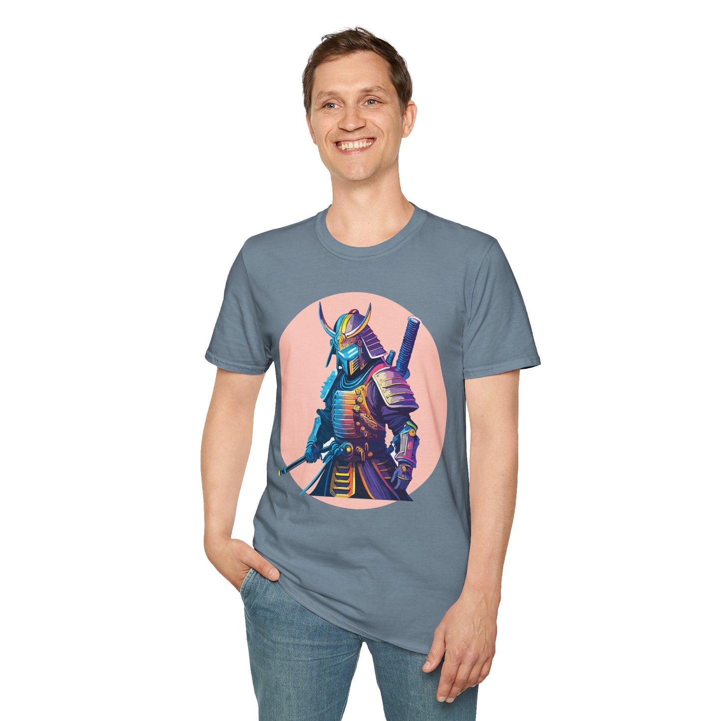 Samurai Shirt Unisex Gildan Softstyle Cotton Tee For Everyday Comfort And Style All Day