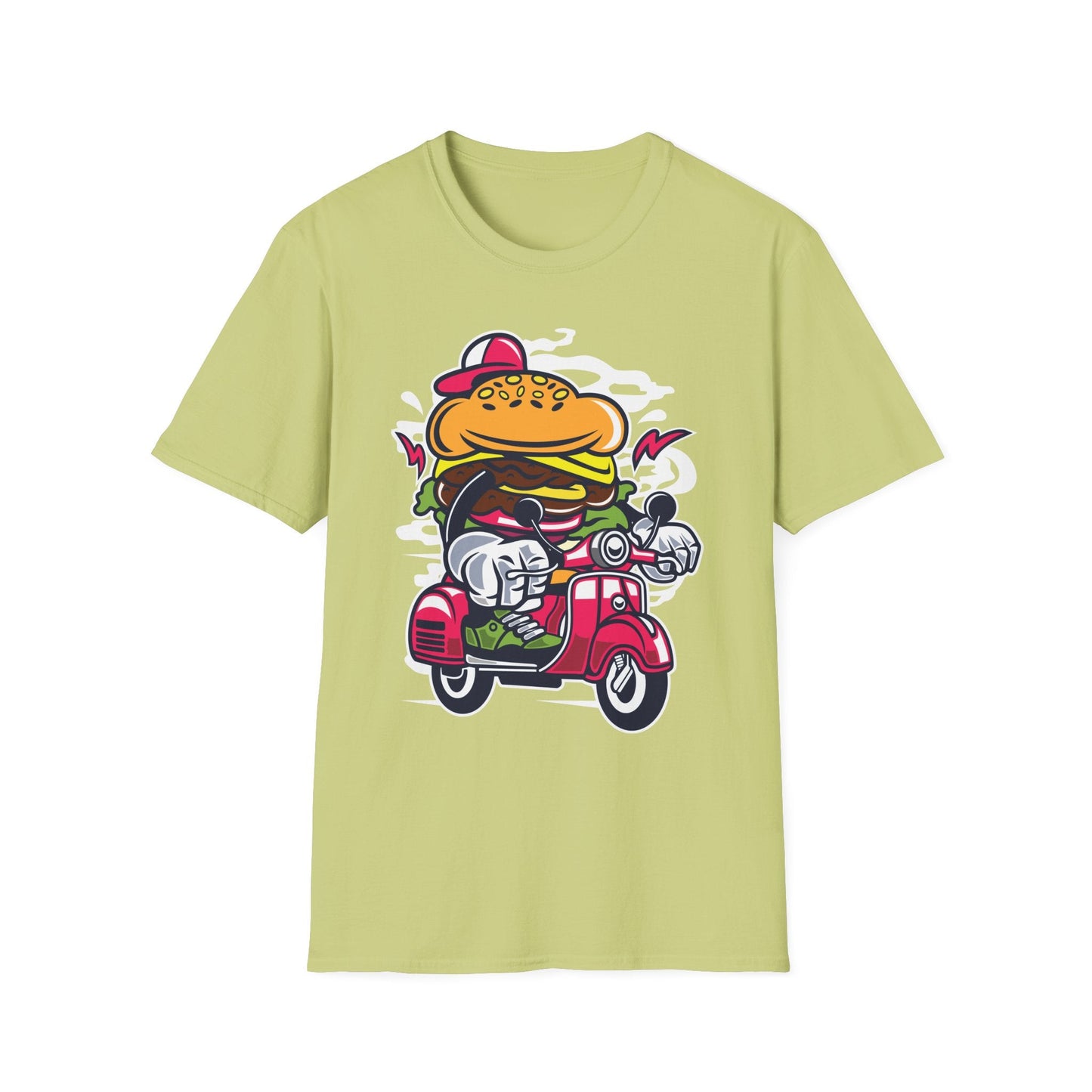 Cartoon T Shirt Animation Tee Funny Unisex Softstyle Gildan 64000 100 Percent Ring Spun Cotton