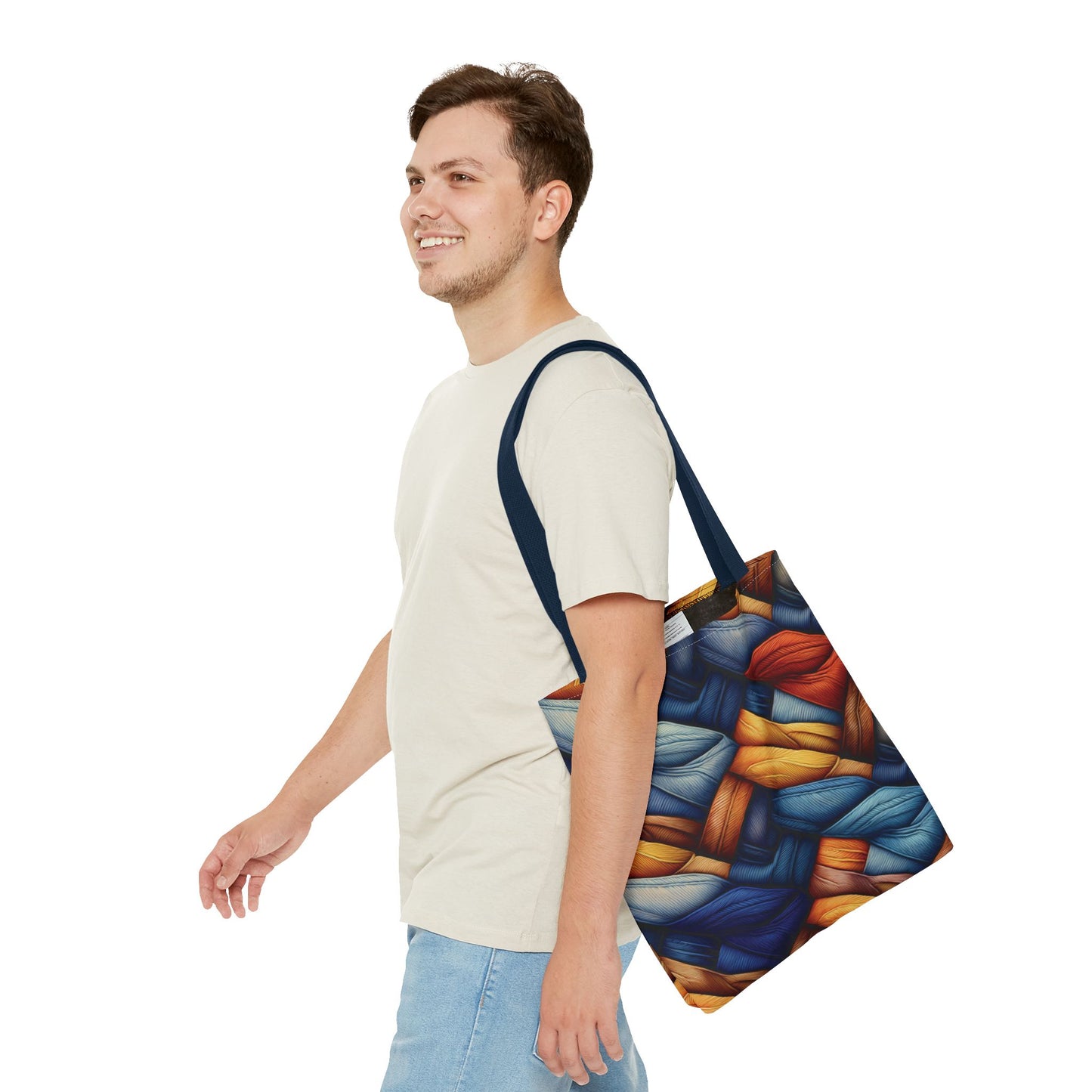 Denim Canvas Bag, Tote Bag Denim