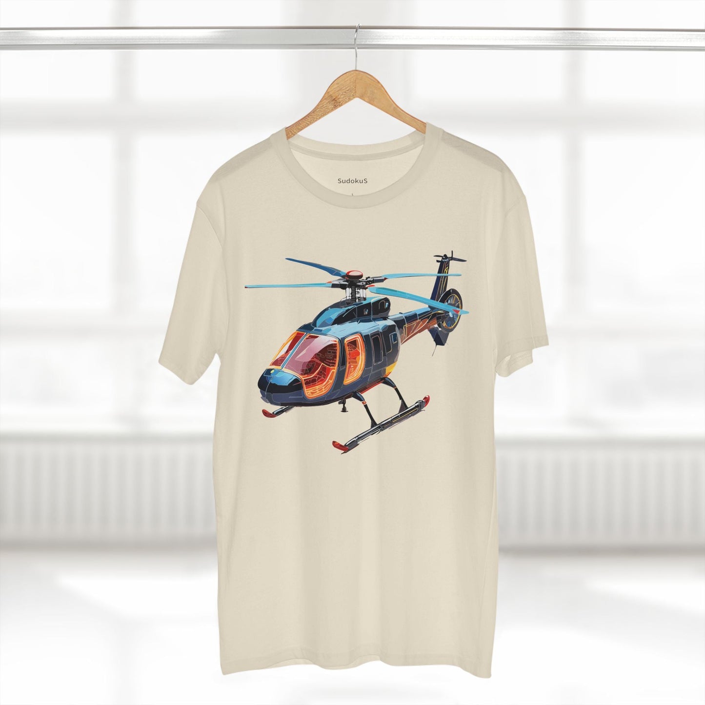 Chopper Graphic Unisex 100 Cotton Staple Tee 12