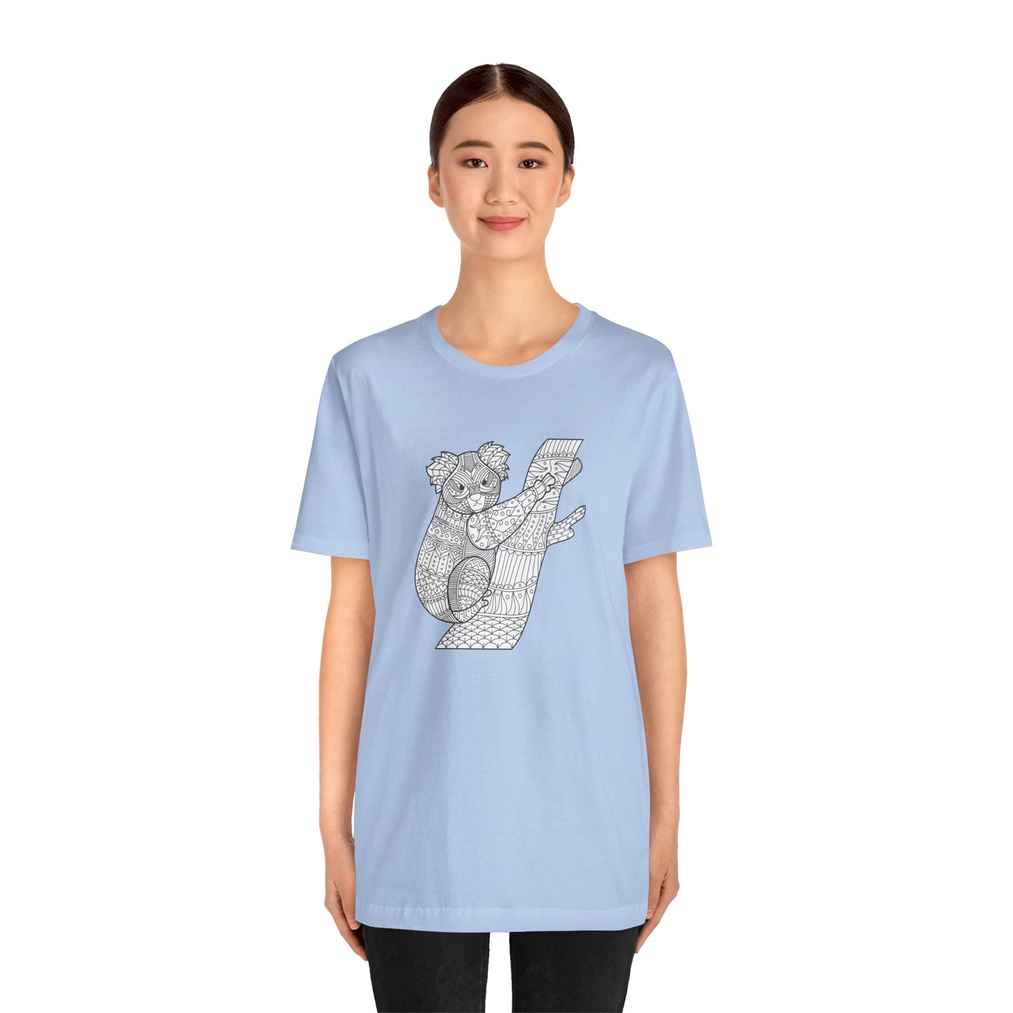 Unisex Tee Shirt with animals Print