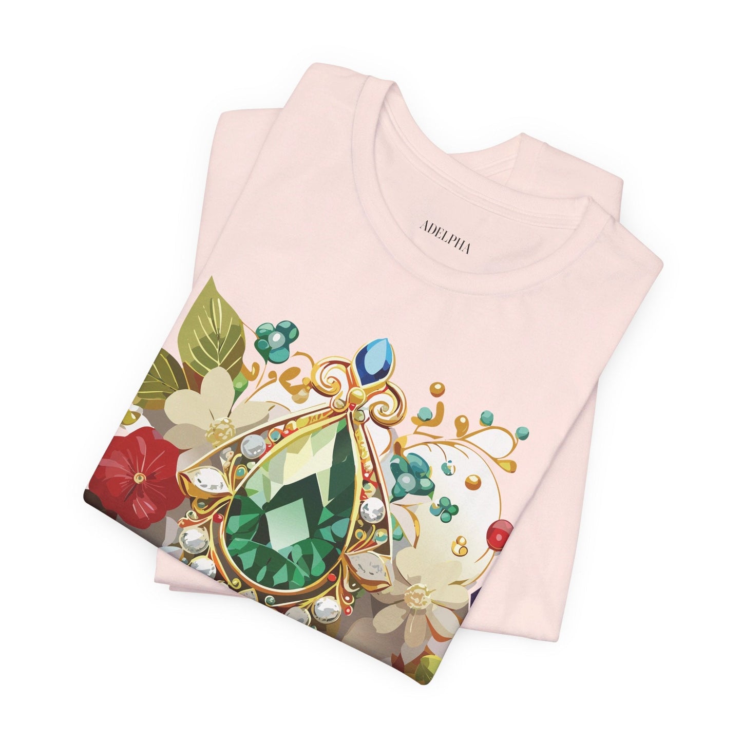 Adelpha Vintage Inspired Graphic Tee Unisex Jersey Short Sleeve Art Design Shirt