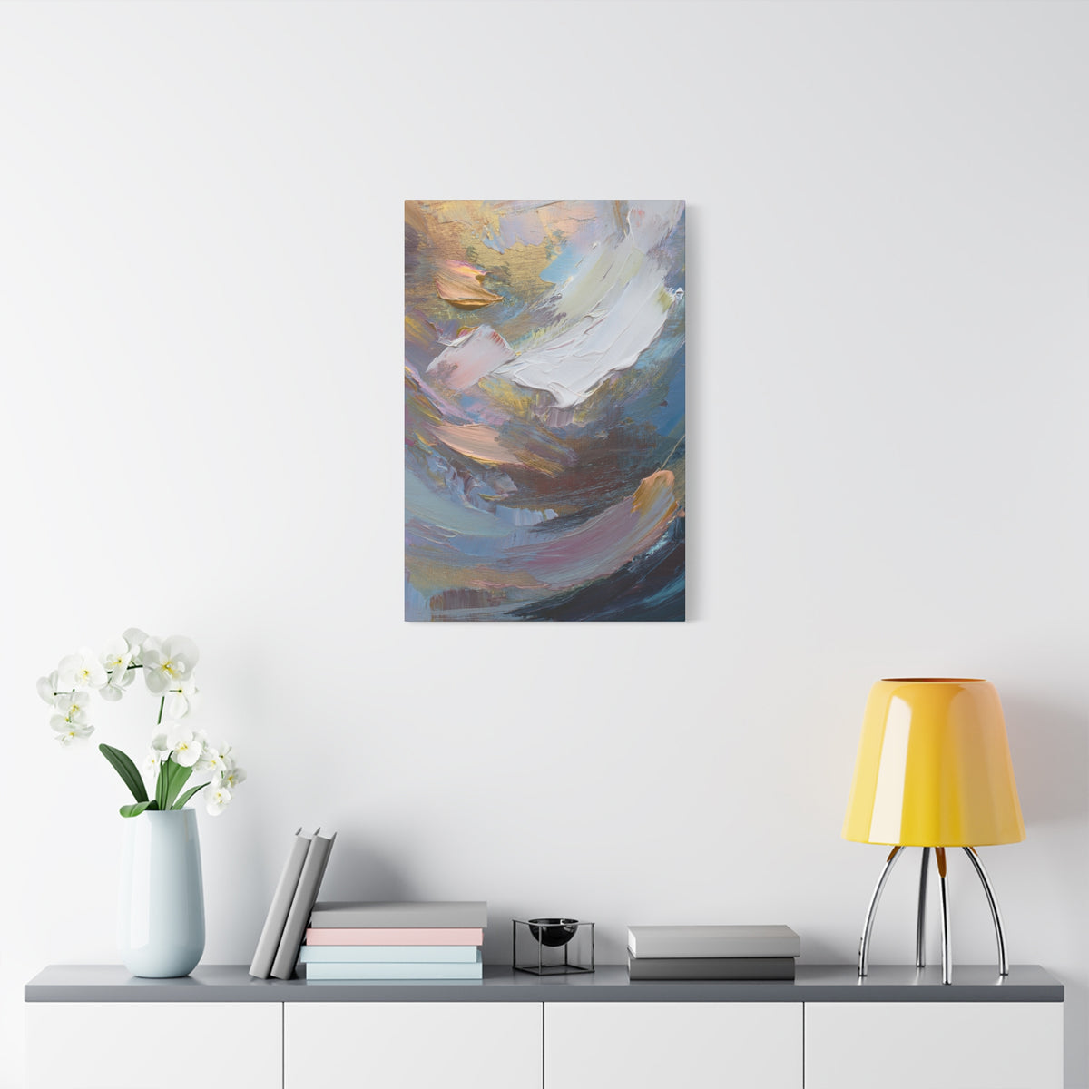 Abstract Oil Painting Print Canvas 20x24,20x30,24x30 24x32,24x36,30x40 32x48,36x48,40x60 Pine-Wood Inner Frame ABS-85