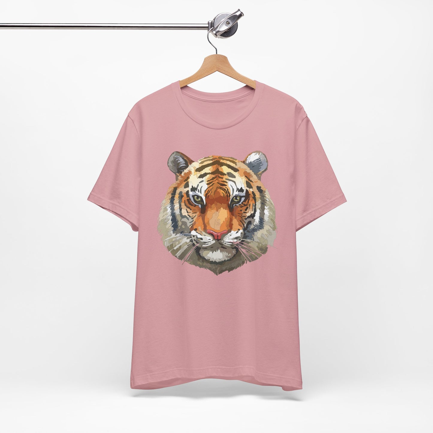 Unisex Tiger Tee, Animal Shirt, Tee Shirt with Tiger, Safari T-Shirt, Animal Tees, Big Cat Shirt, Safari T-Shirt 4
