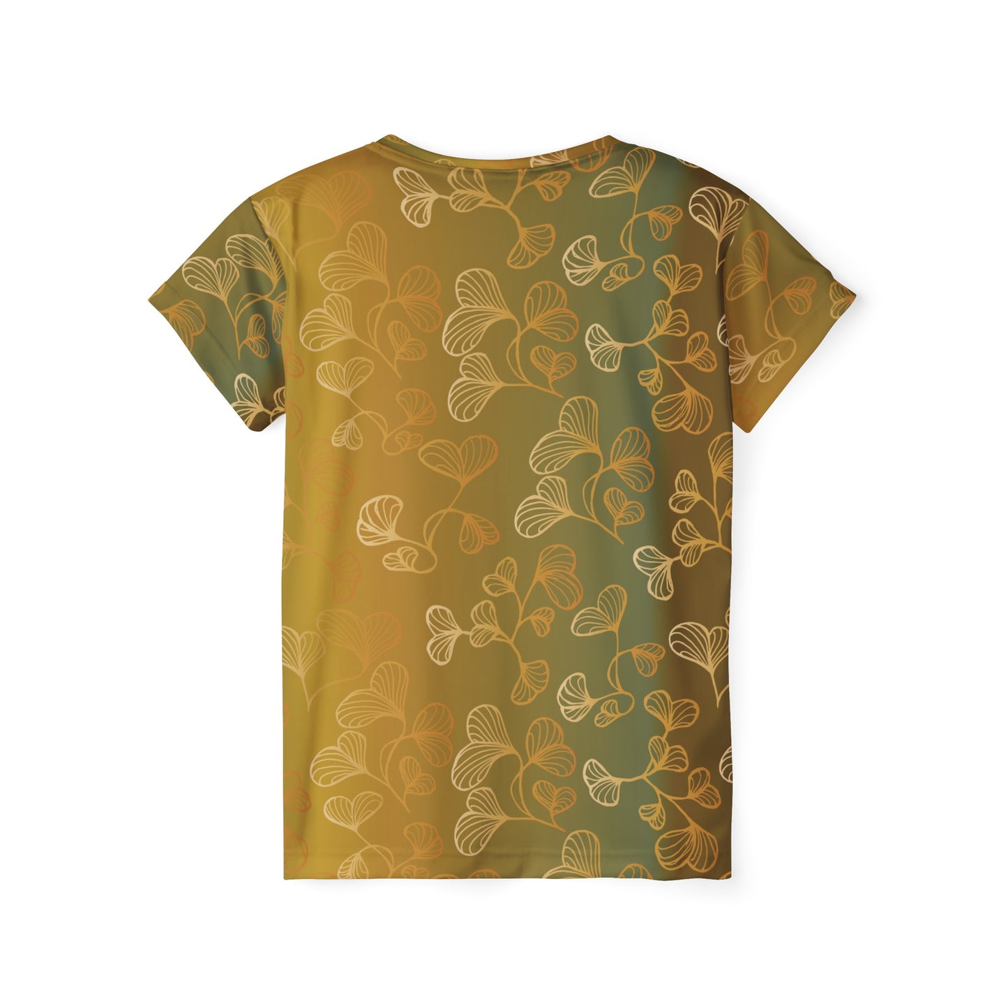 Poly Jersey Tee Shirt with floral prints