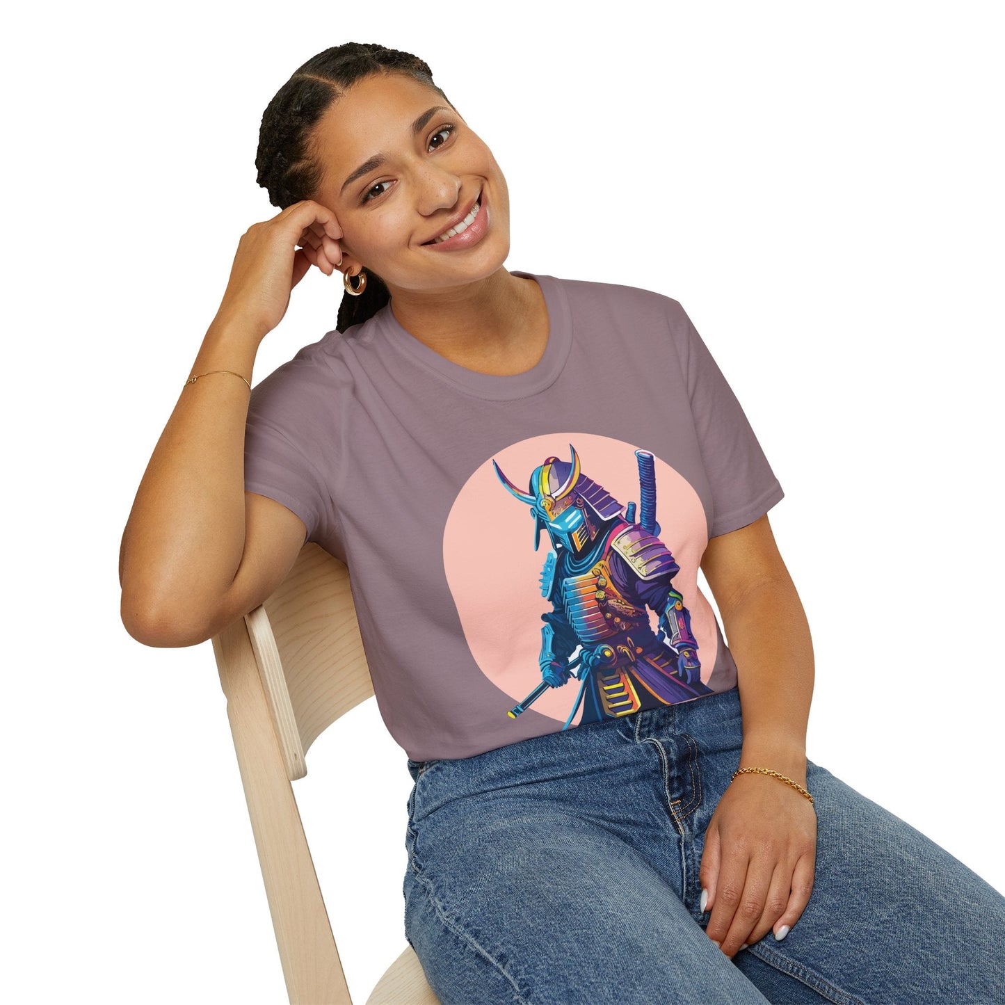 Samurai Shirt Unisex Gildan Softstyle Cotton Tee For Everyday Comfort And Style All Day