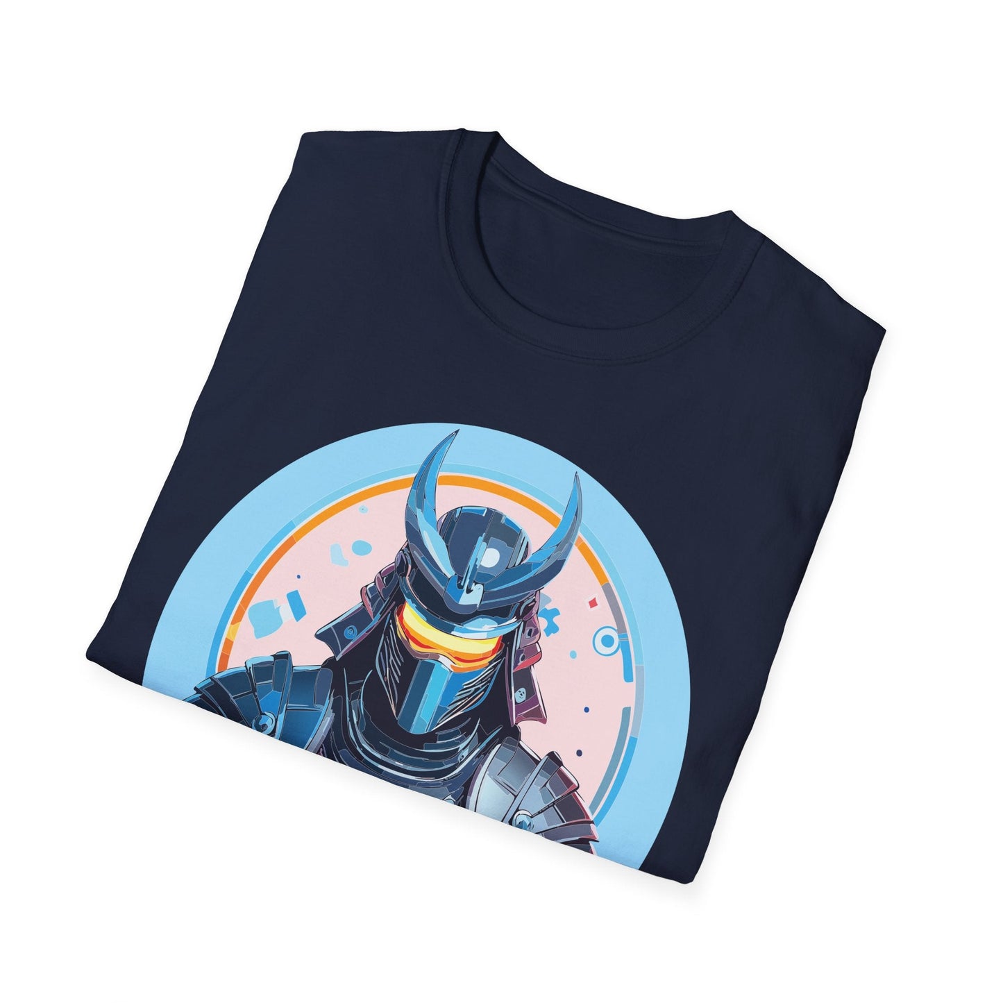 Samurai T Shirt Unisex Softstyle 64000 Tee Lightweight Comfortable 100 Percent Ring Spun Cotton
