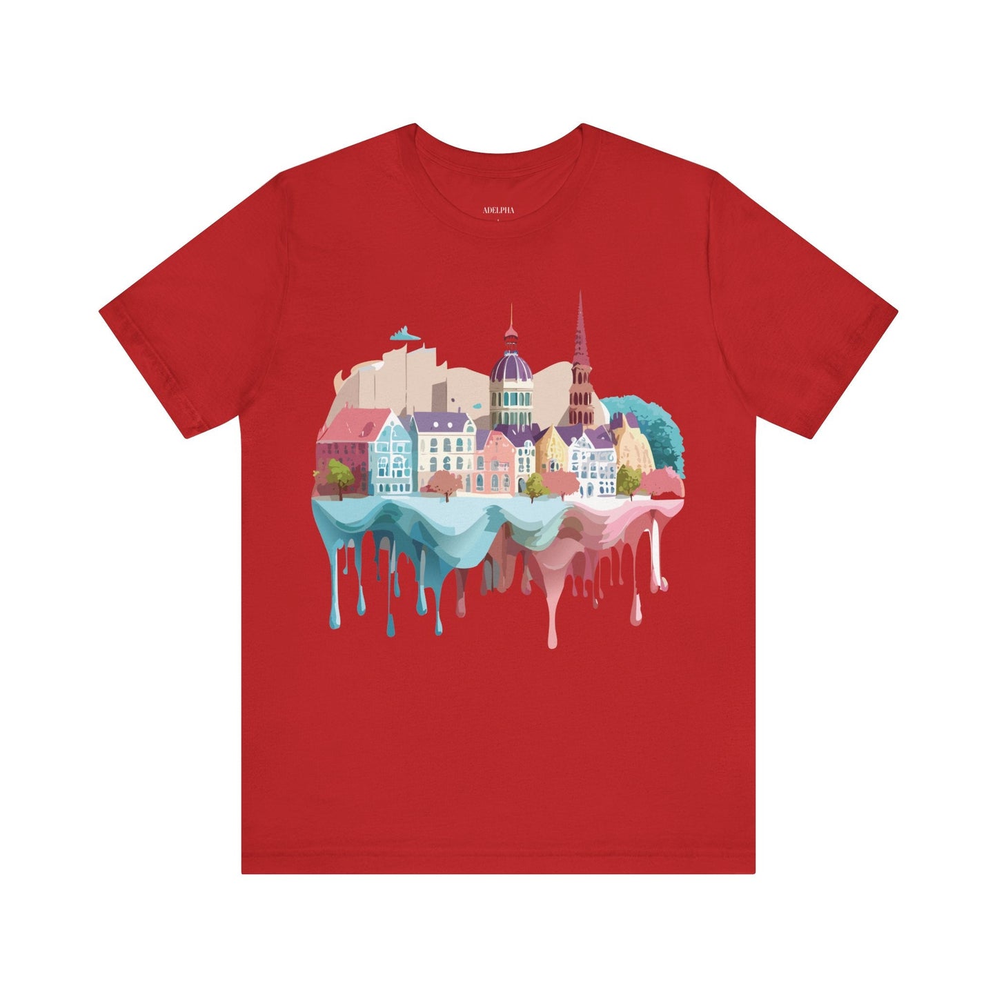 Germany Tourist Shirt Unisex Graphic Tee With Vintage Inspired Adelpha Art Premium Comfort