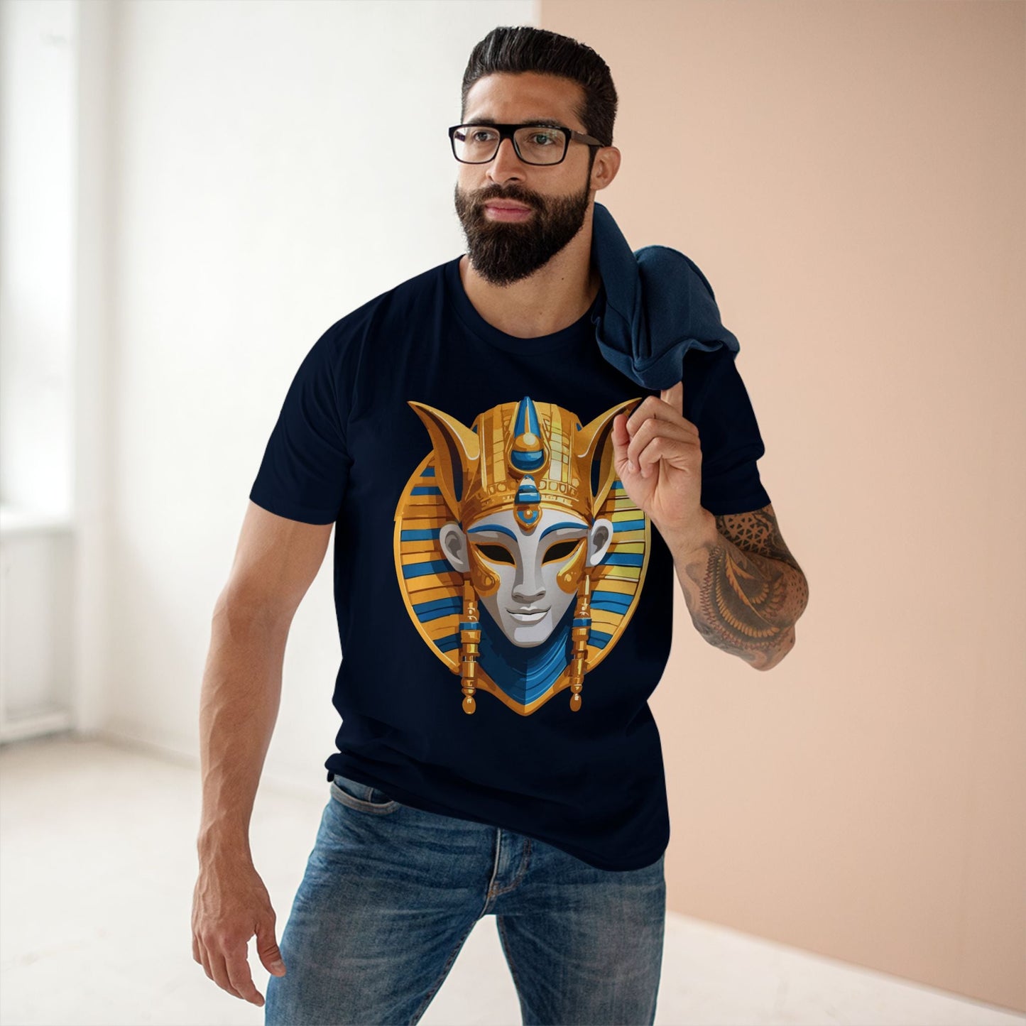 Mask Graphic Unisex 100 Cotton Staple Tee 28
