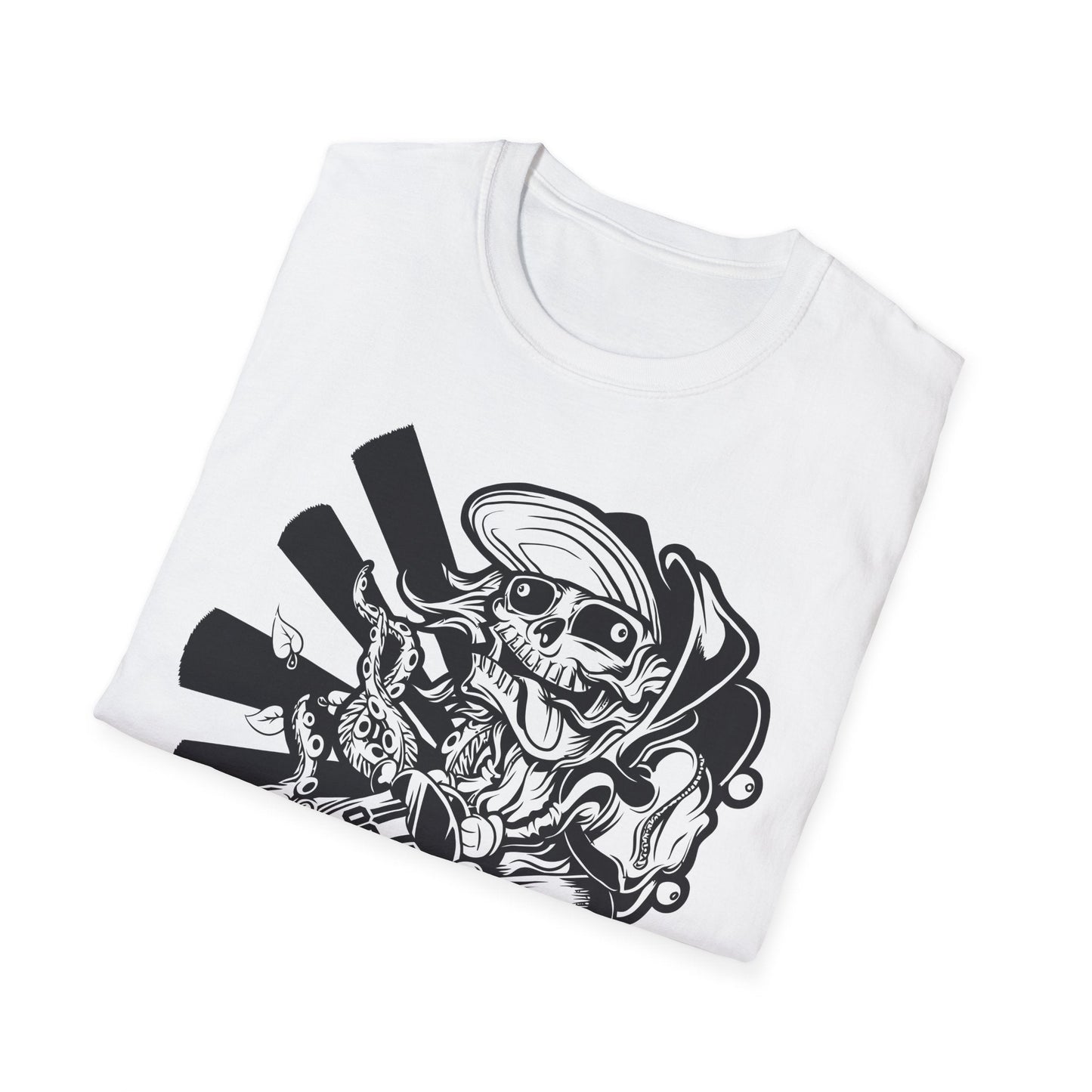 Cartoon Animation T Shirt Unisex Softstyle 64000 Cotton Tee With Fun Art Design Graphics