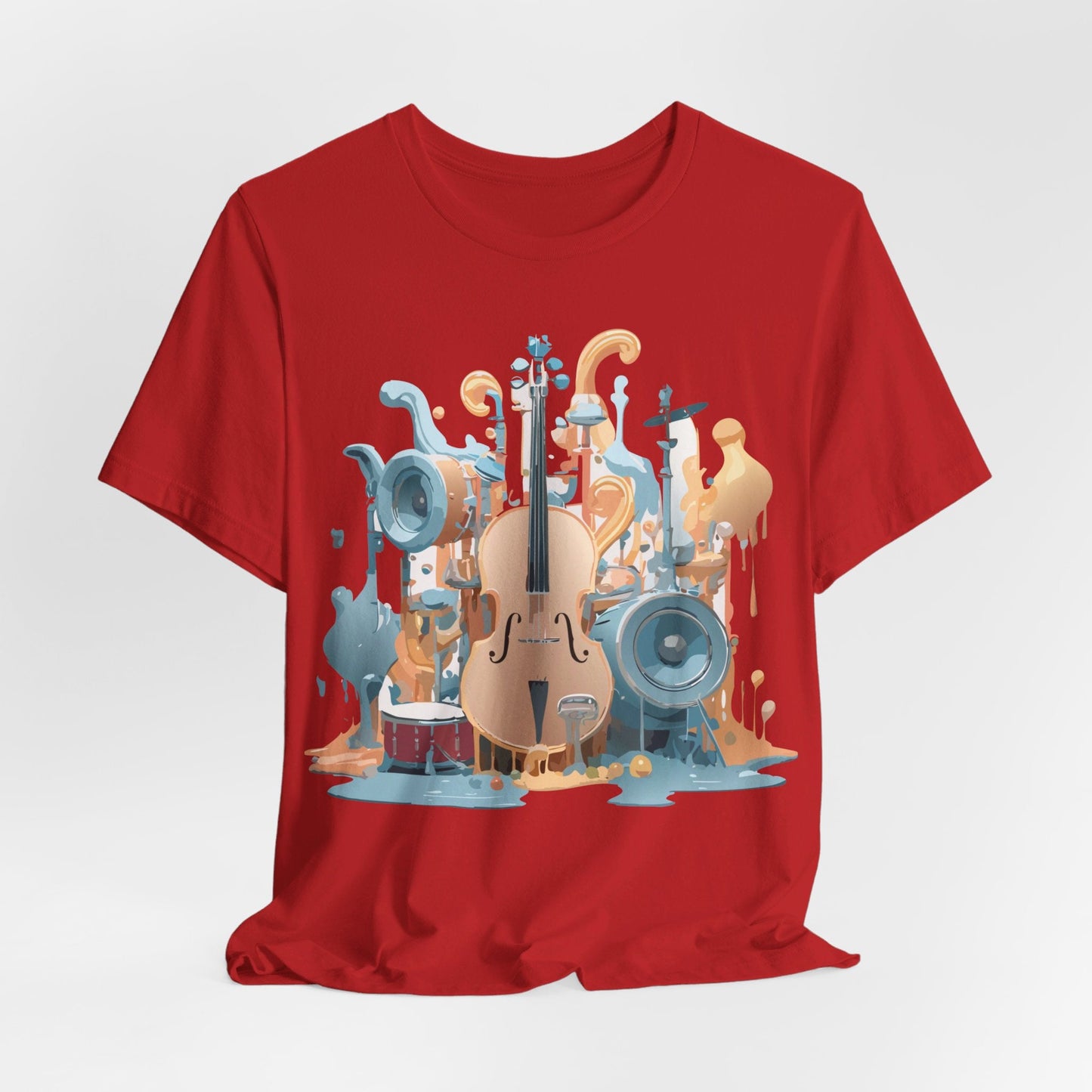 Adelpha Music Graphic T Shirt Unisex Jersey Short Sleeve Vintage Inspired Art Tee