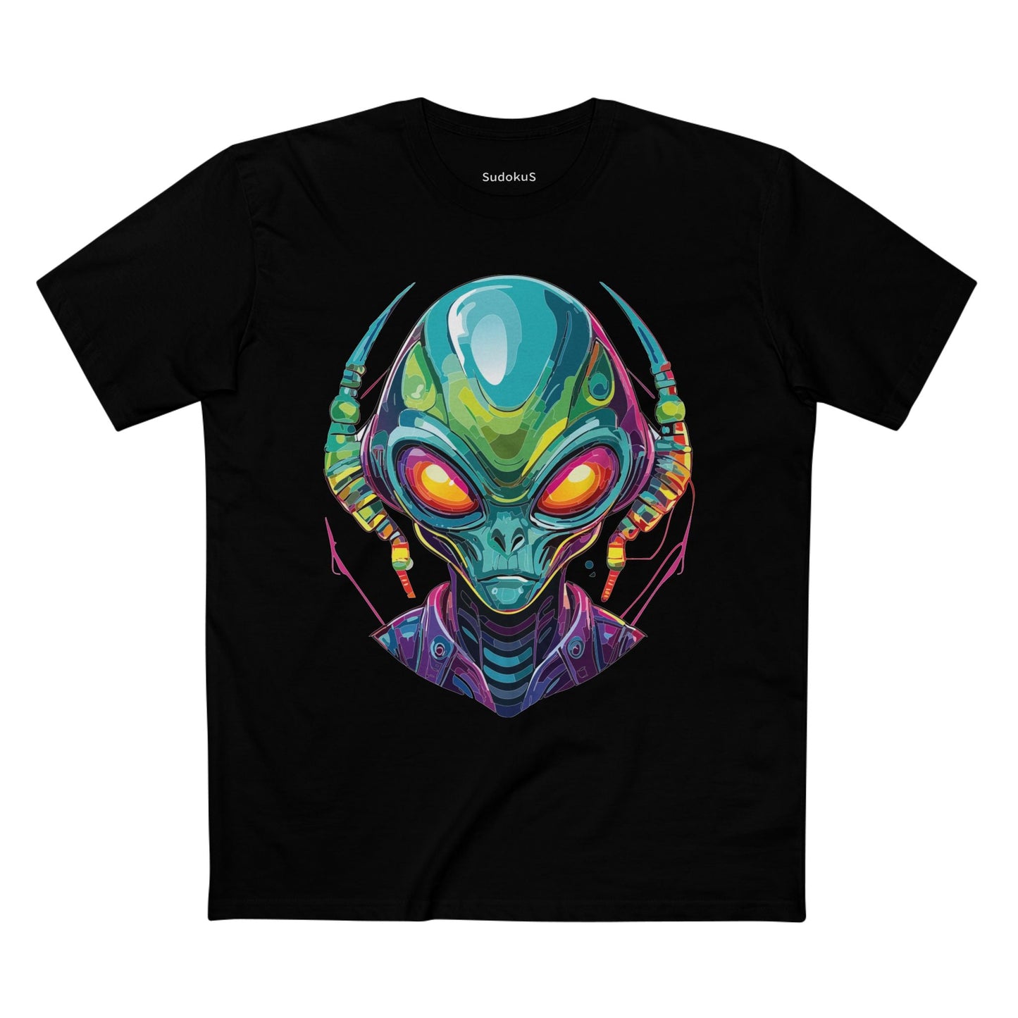 Aliens Graphic Unisex 100 Cotton Staple Tee 14
