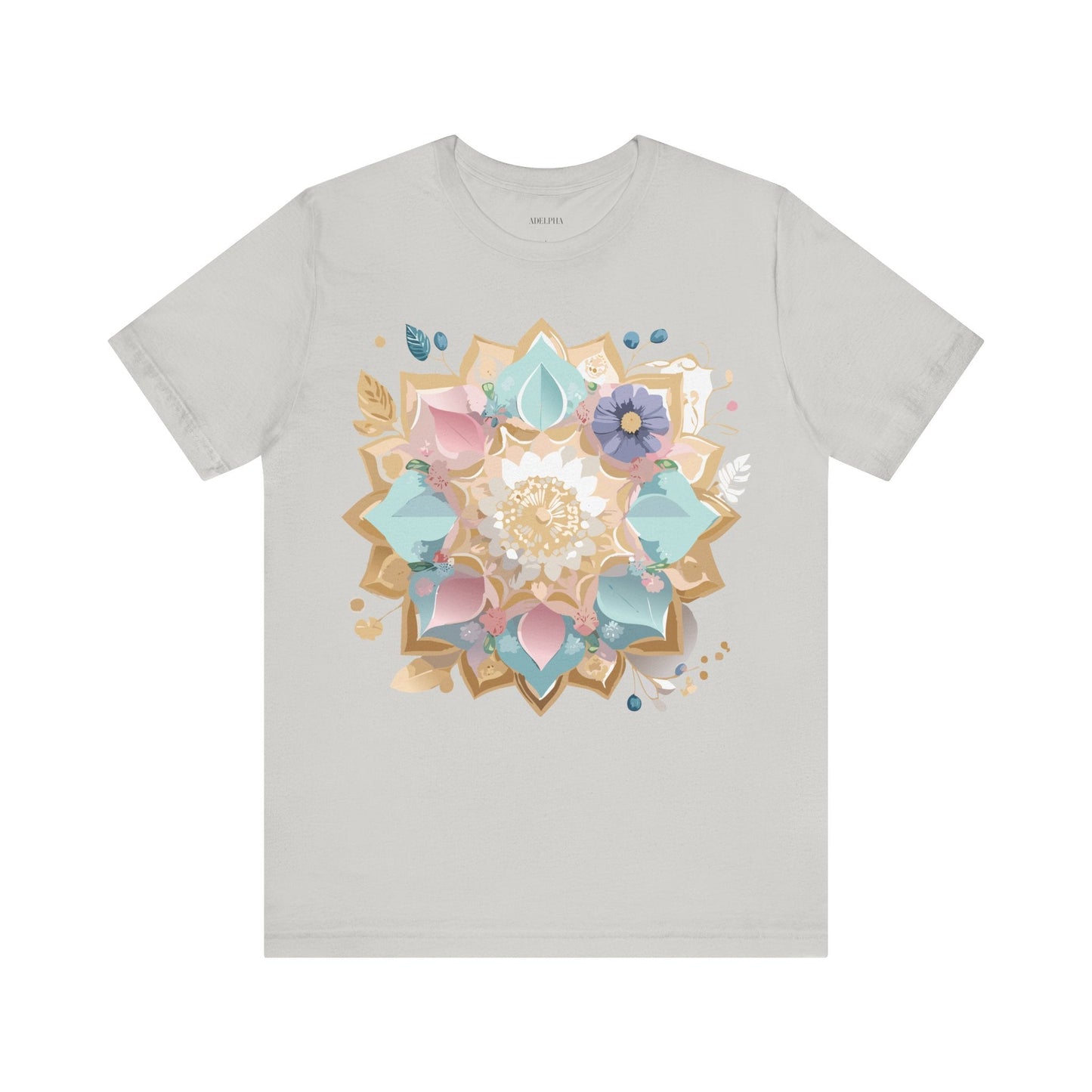 Adelpha Mandala Graphic Tee Unisex Jersey Short Sleeve Vintage Inspired Artwork Shirt