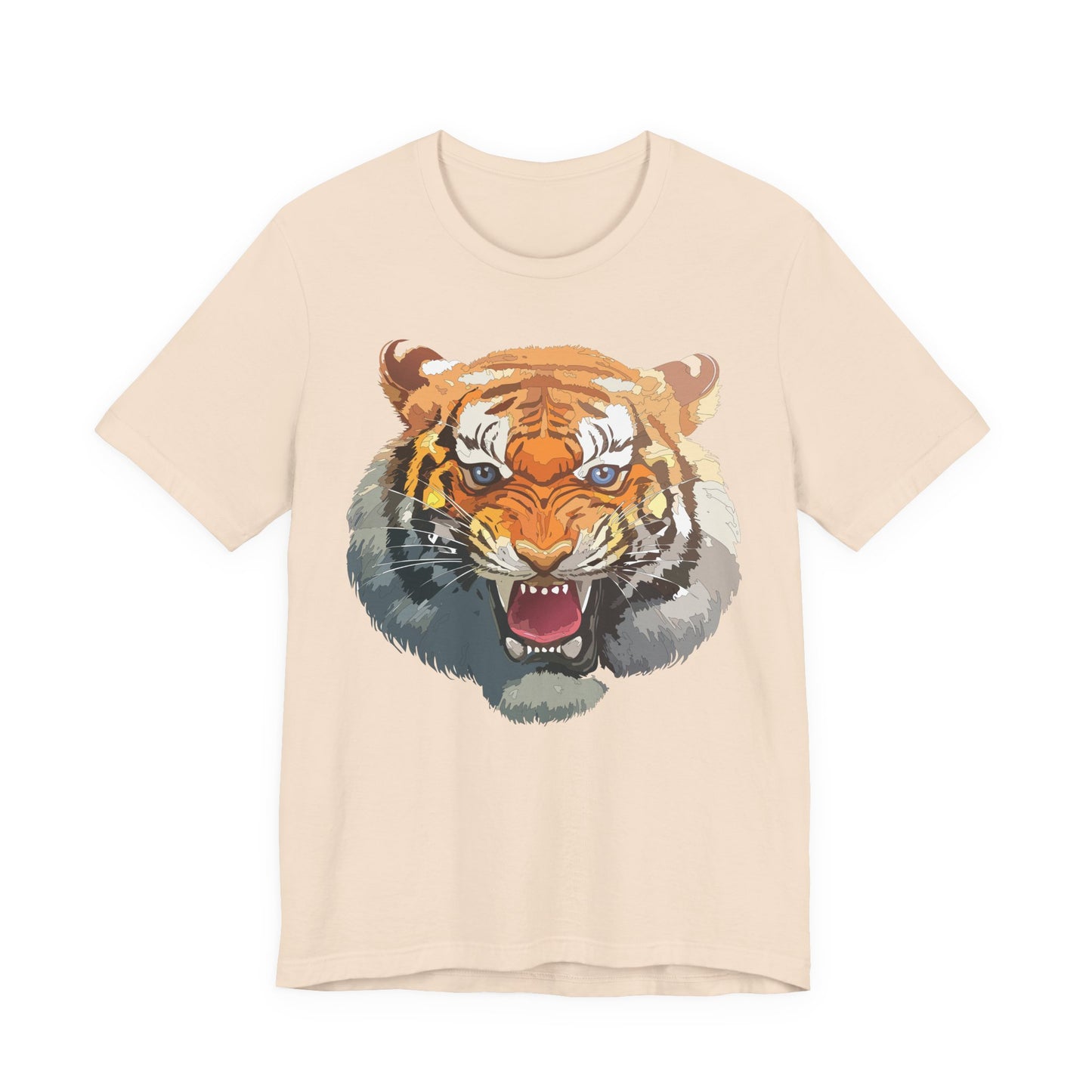 Tiger Shirt, Animal Shirt, T-Shirt with Tiger, Art Design Tee, Animal Tees, Safari T-Shirt, Graphic Design Tee 14