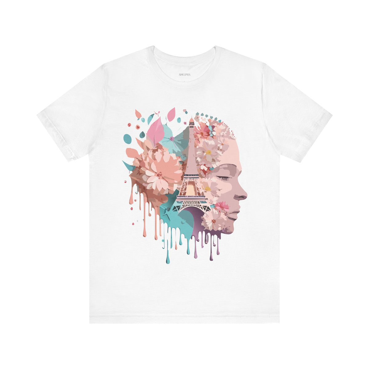 Unisex Cotton Bella+Canvas Tee with Paris