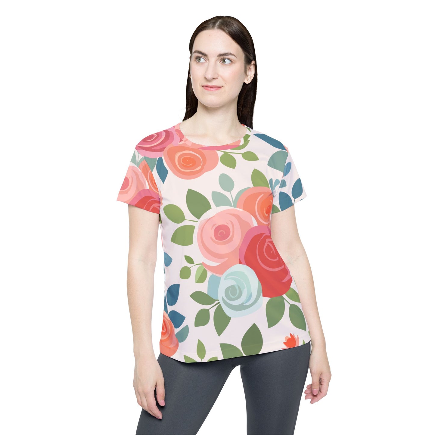 Floral Print Shirt, Shirt with Flowers