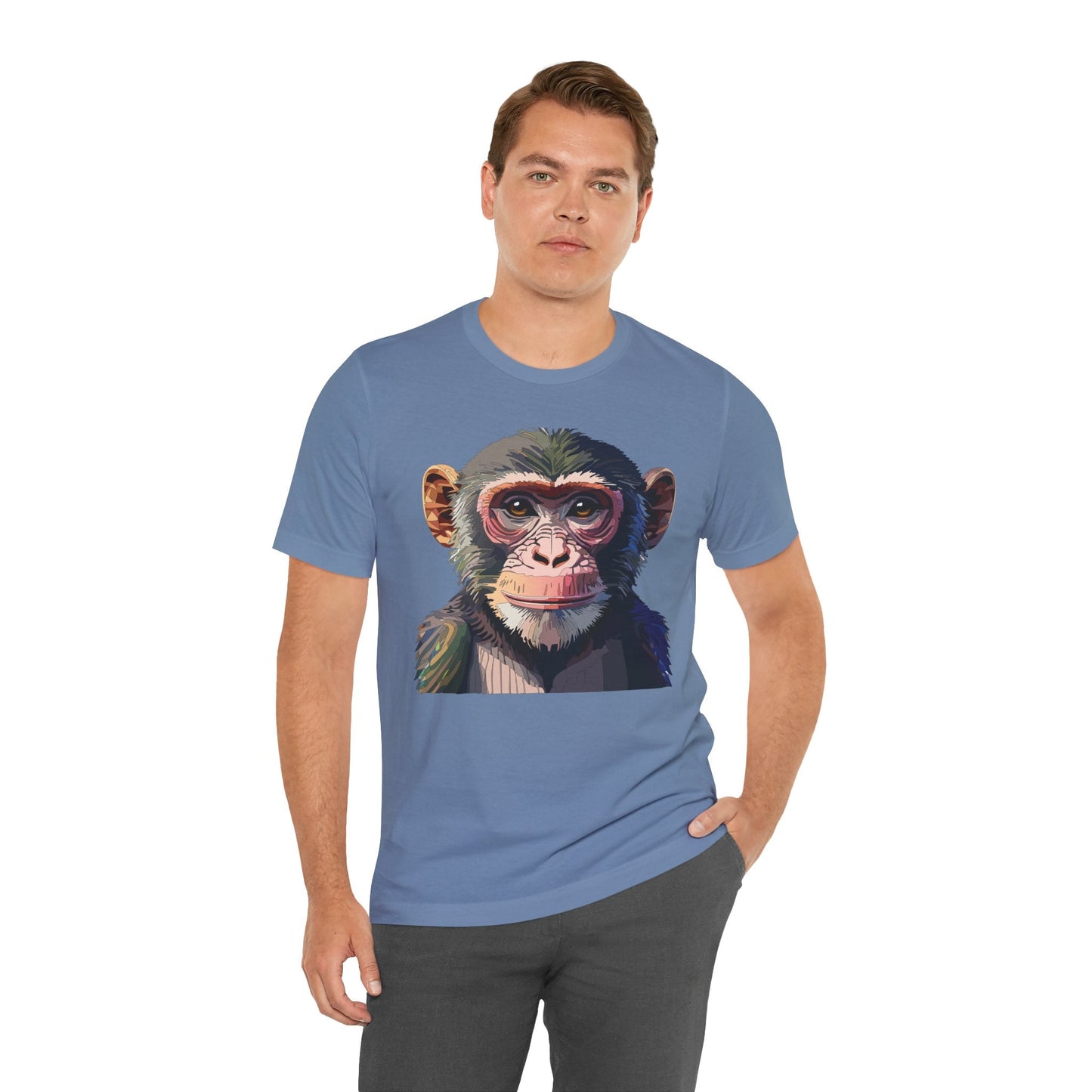 Unisex Animal Shirt Gildan Softstyle Tee With Wild Animals Art Design Premium Comfort