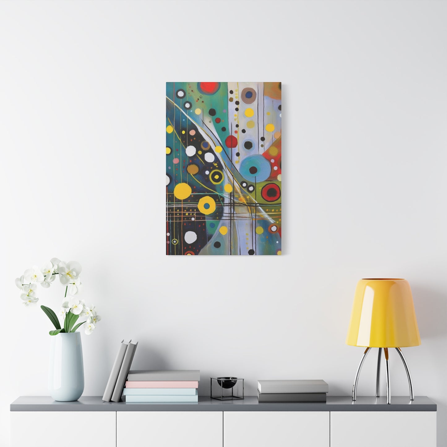 Abstract Oil Painting Print Canvas 20x24,20x30,24x30 24x32,24x36,30x40 32x48,36x48,40x60 Pine-Wood Inner Frame ABS-116