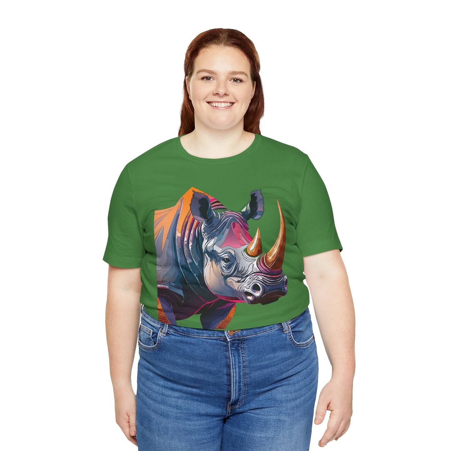 Unisex Animal Print Tee Shirt Featuring Wild Animals Art Design For Everyday Wear