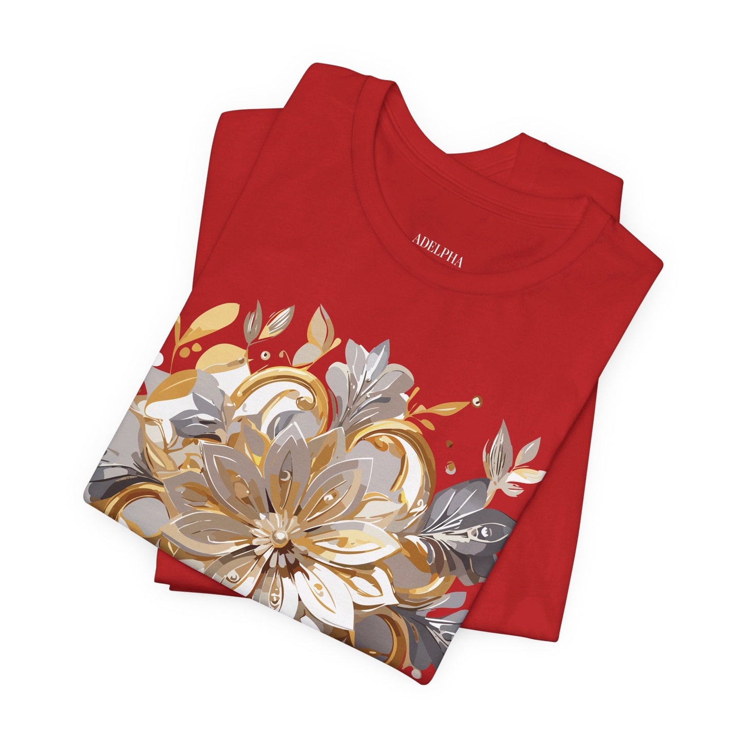 Adelpha Vintage Inspired Graphic Tee Unisex Jersey Short Sleeve Art Shirt Premium Comfort