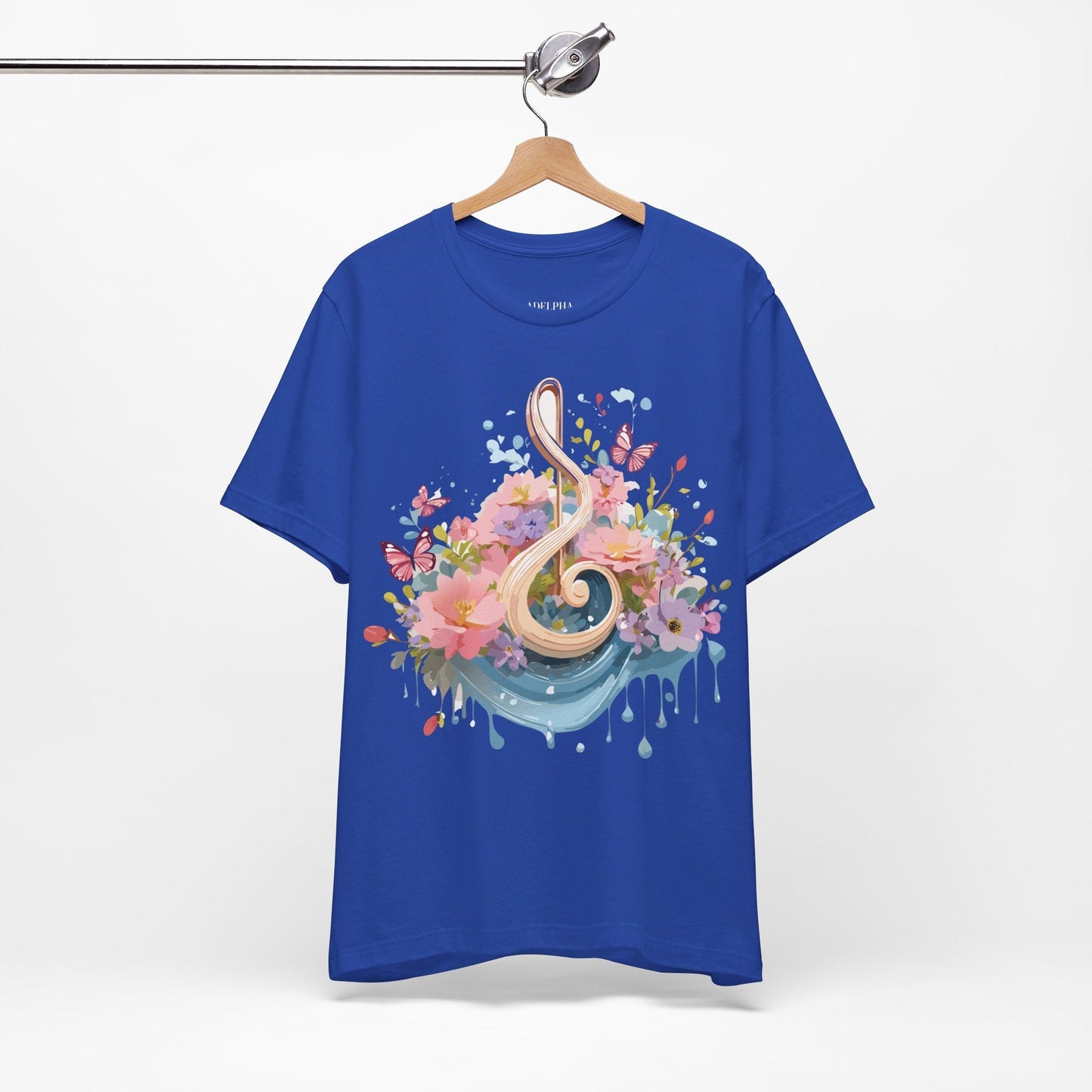 Music T Shirt Unisex Graphic Tee By Adelpha With Vintage Inspired Artwork And Premium Comfort