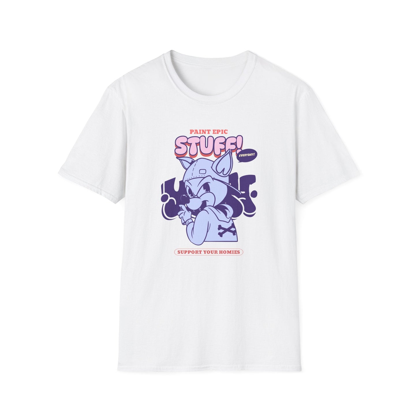 Funny Animals Shirts Unisex Graphic Tee Soft Cotton Gildan Softstyle 64000 Comfortable Everyday Wear