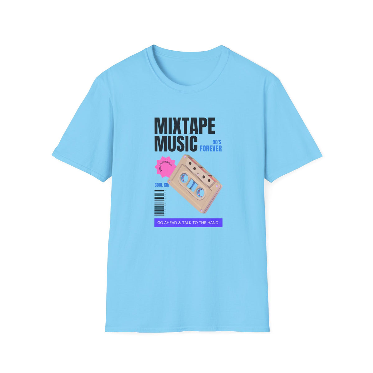 Mixtape Music Vintage Cassette Retro Audio Graphic Tee Gildan Unisex 100 Cotton Tee Shirt r101