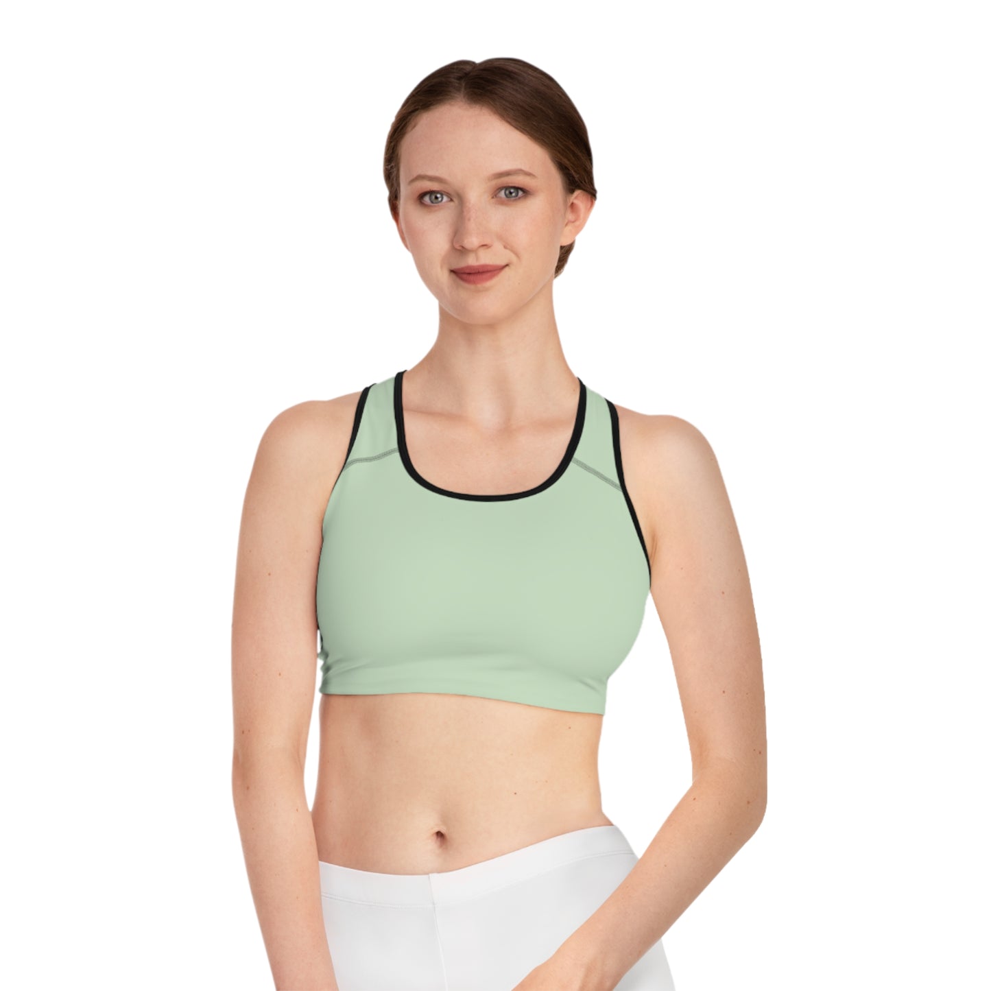Green Color Sports Bra, Green Sports Bra 9