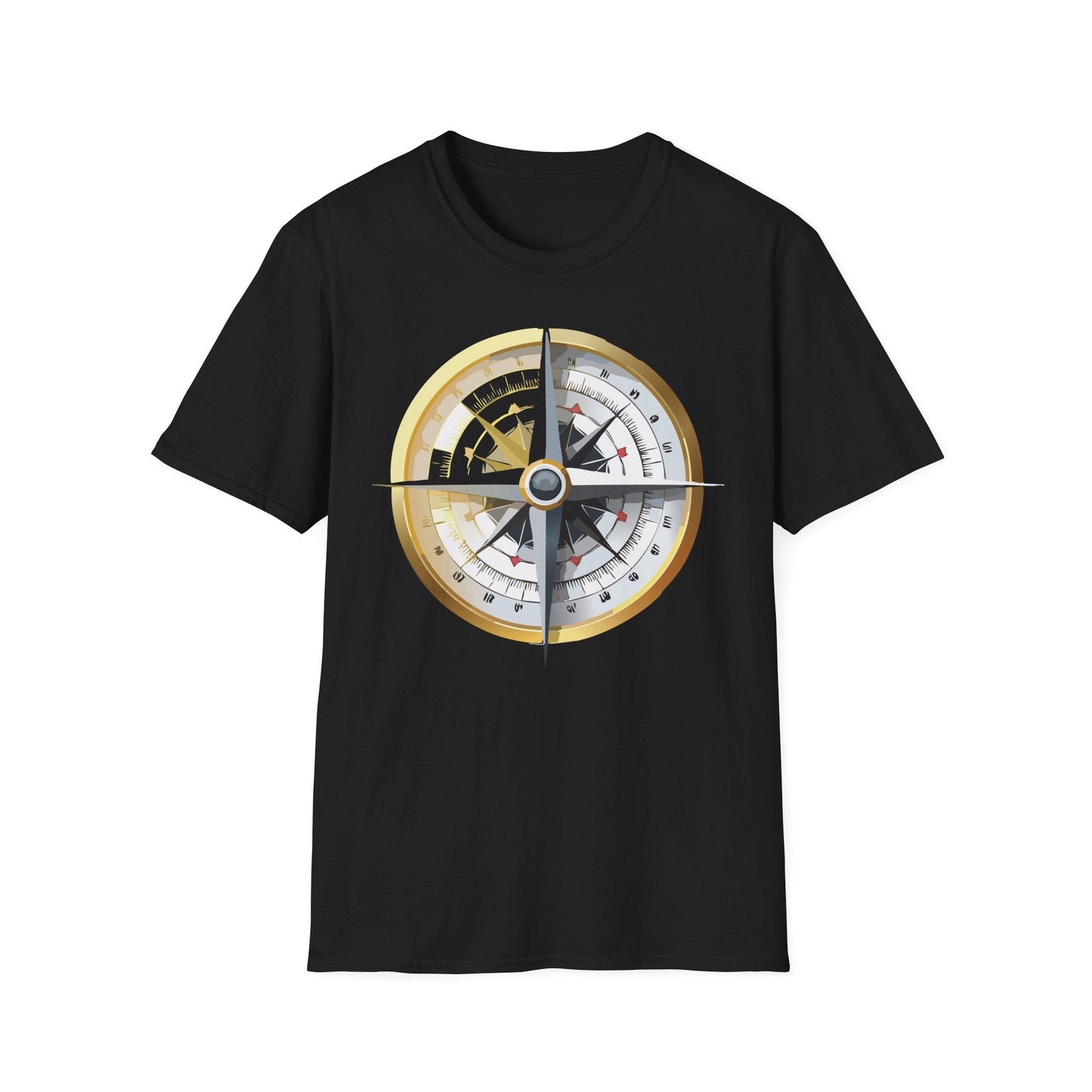 Compass Navigator Graphic Tee Unisex 100 Cotton 14