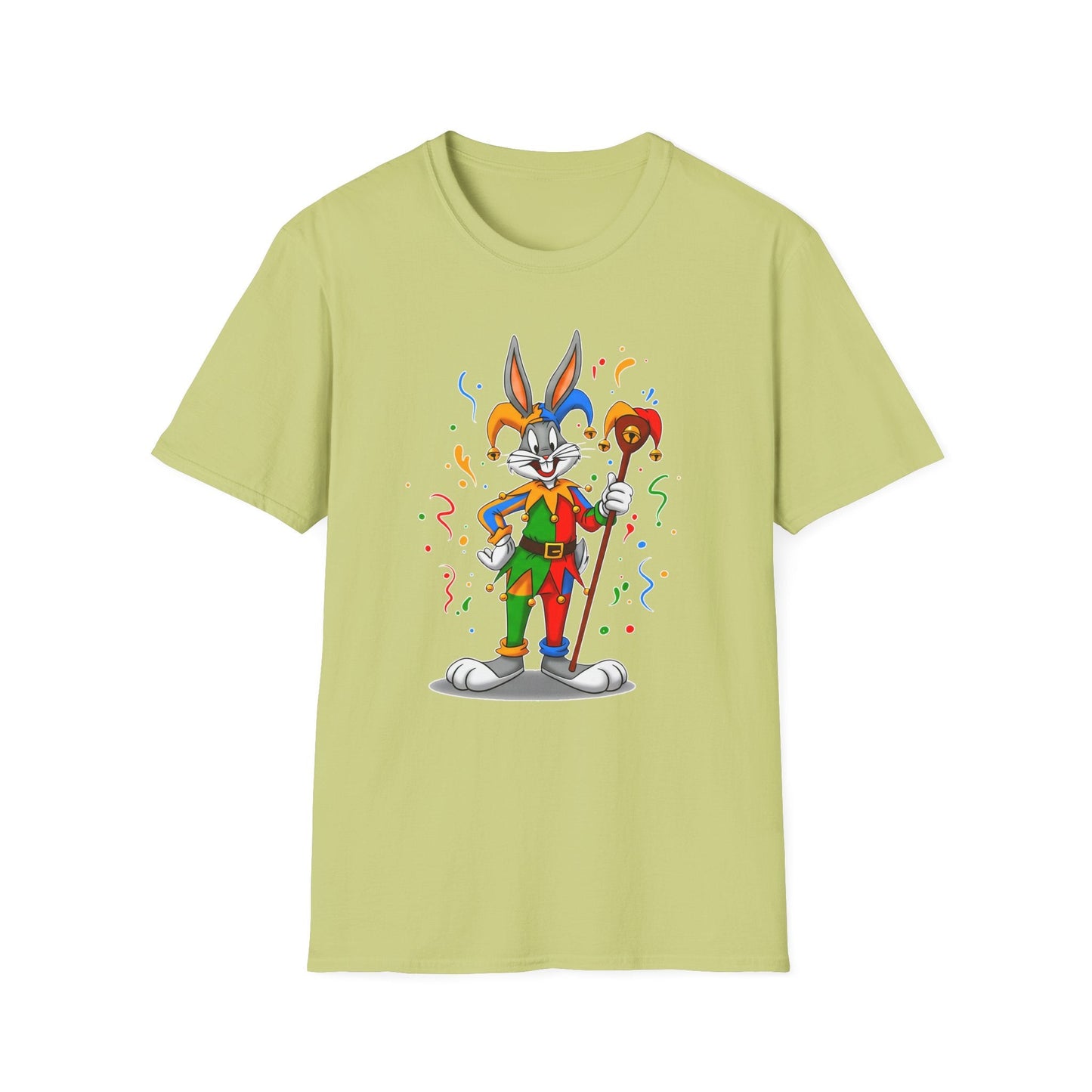 Bugs Bunny Shirt Unisex Short Sleeve T Shirt Cartoon On T Shirt Animation Tee Gildan Softstyle 64000
