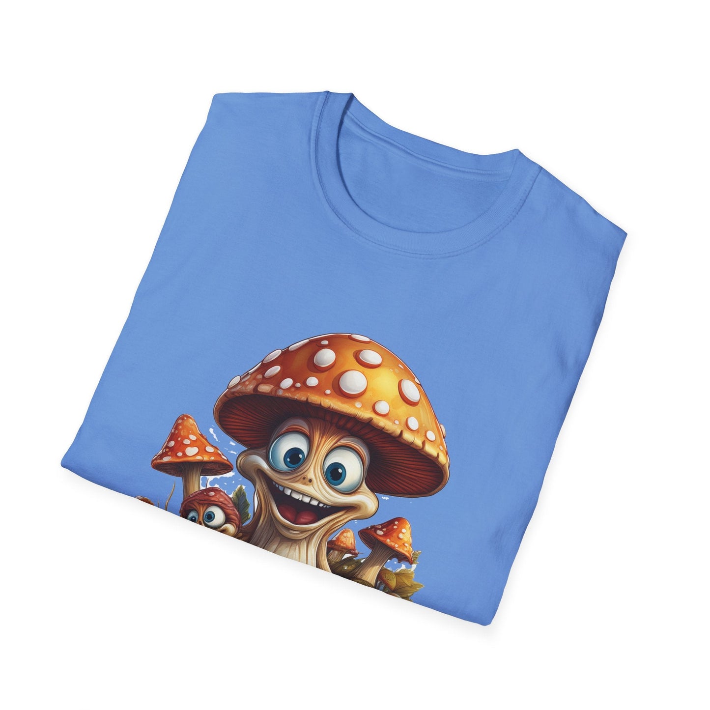 Mashroom Tee Shirt Unisex Softstyle 64000 Comfortable Mushroom Shirt With Funny Fungus Design