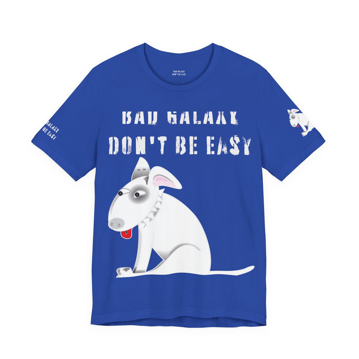 Funny Dog Graphic Unisex Cotton Bella+Canvas Tee with Art Design b90