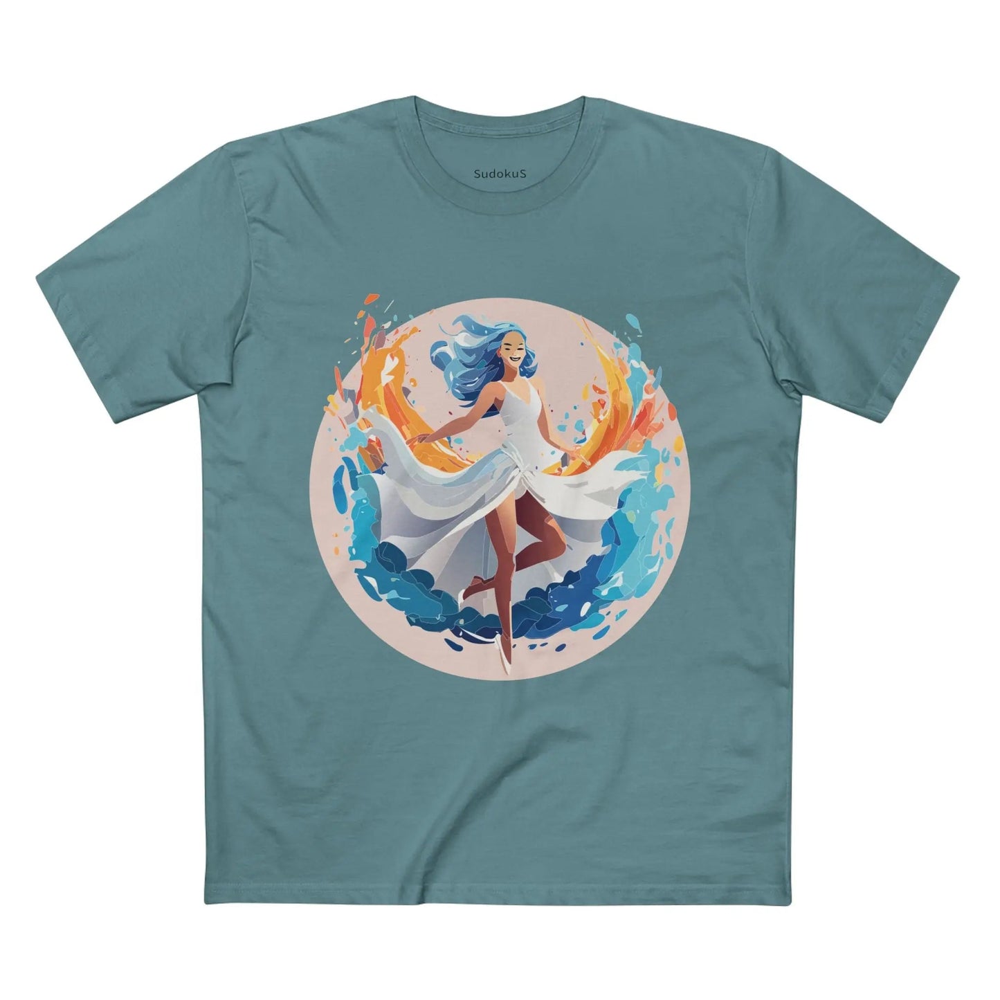 Dancer Graphic Unisex 100 Cotton Staple Tee 1