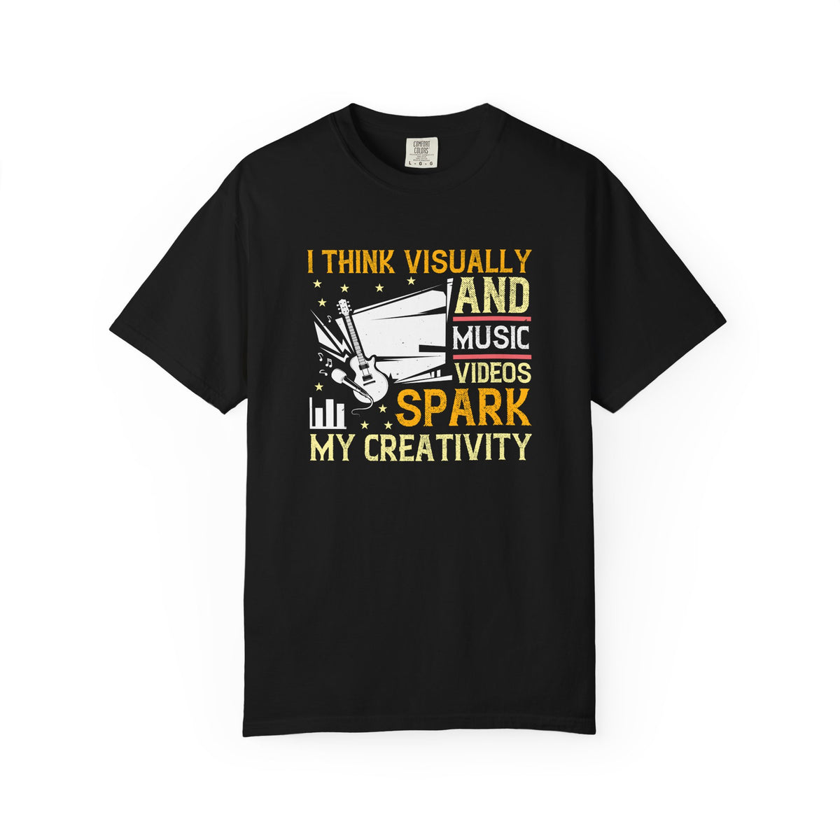 Music Graphic Unisex Heavy Cotton Art Designed T-Shirt m14