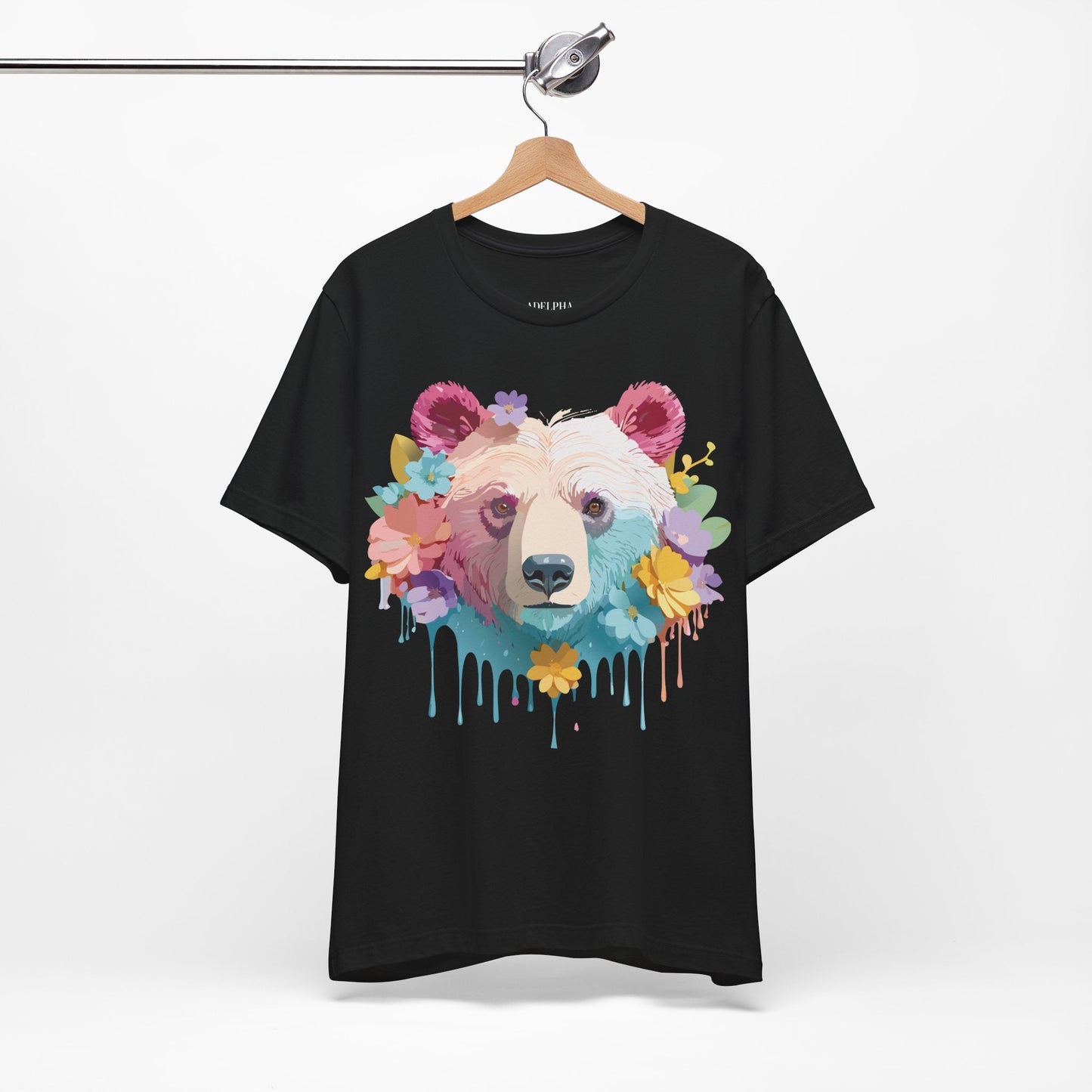 Bear Graphic T Shirt Unisex Adelpha Vintage Inspired Artwork Tee