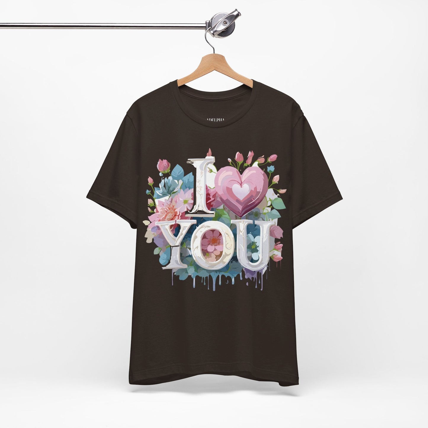 Valentine Graphic Tee Unisex Jersey Short Sleeve Vintage Inspired Art Design Adelpha