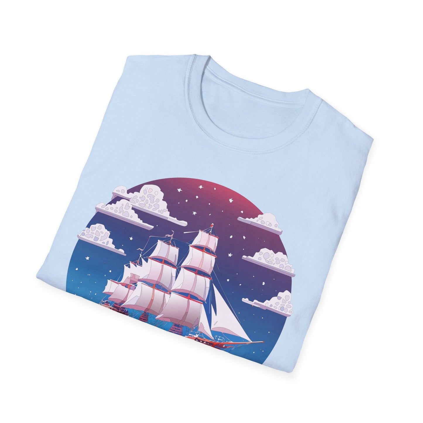 Ship T Shirt Frigate T Shirt Vessel Tee Shirt Unisex Softstyle 100 Percent Ring Spun Cotton