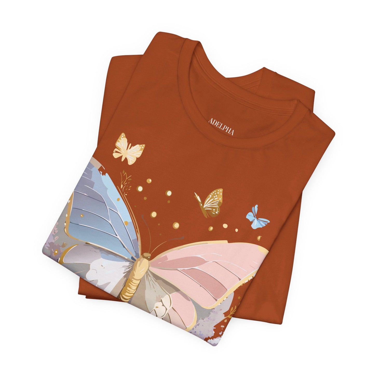 Butterfly Graphic Tee By Adelpha Unisex Jersey Short Sleeve Shirt