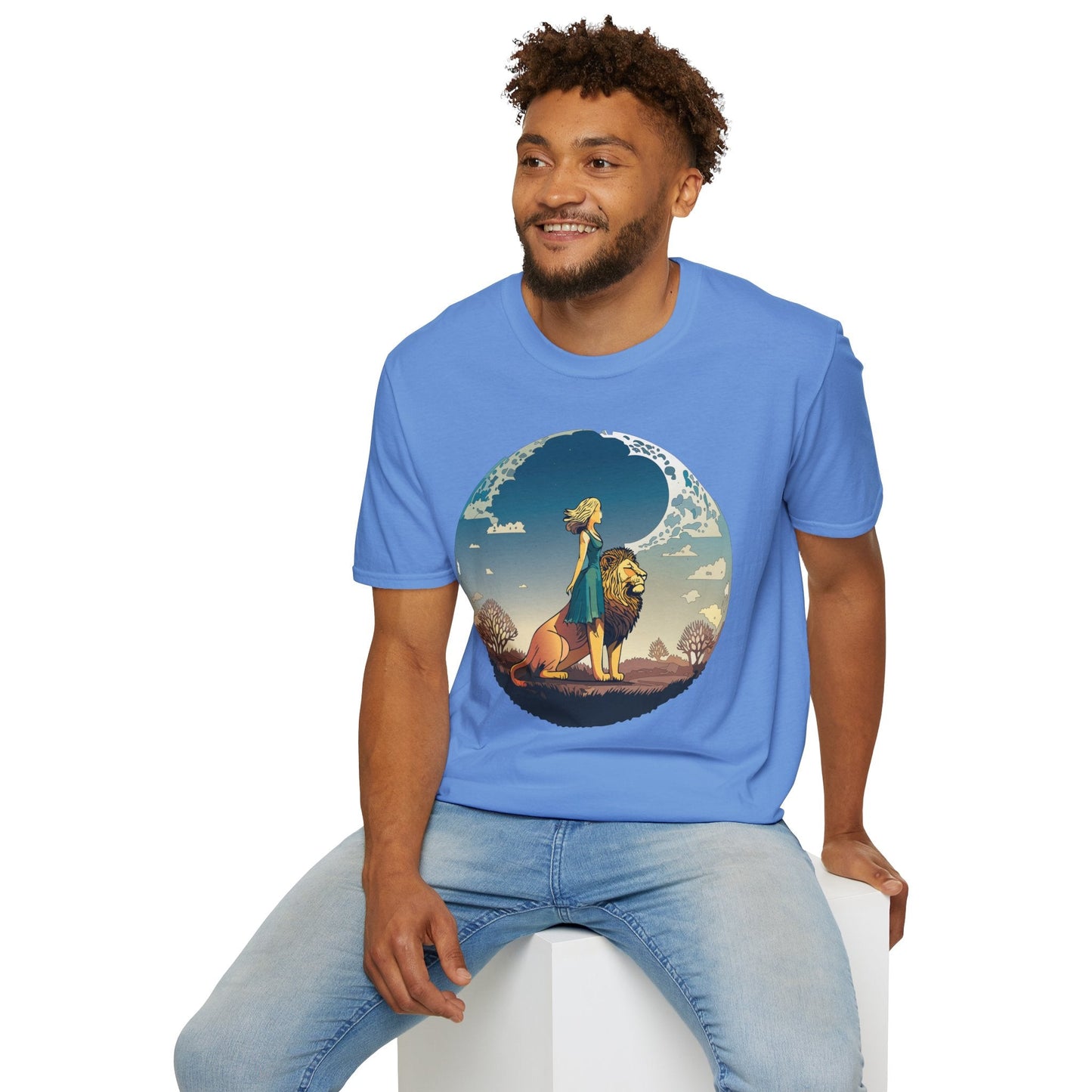 Womens Graphic T Shirt Art Design Tee Softstyle 64000 100 Percent Cotton Unisex Comfort