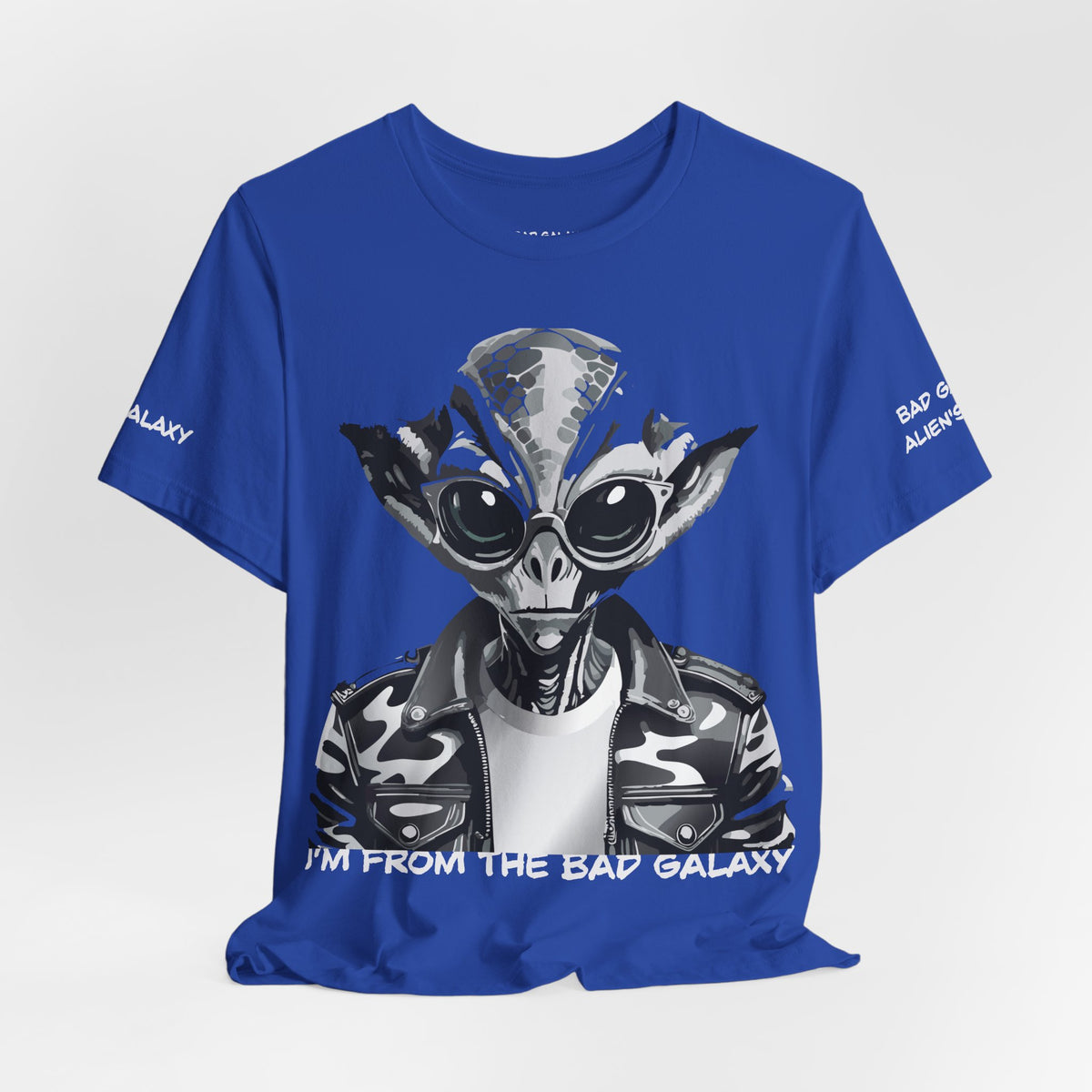 Alien Graphic Unisex Cotton Bella+Canvas Tee with Art Design b77