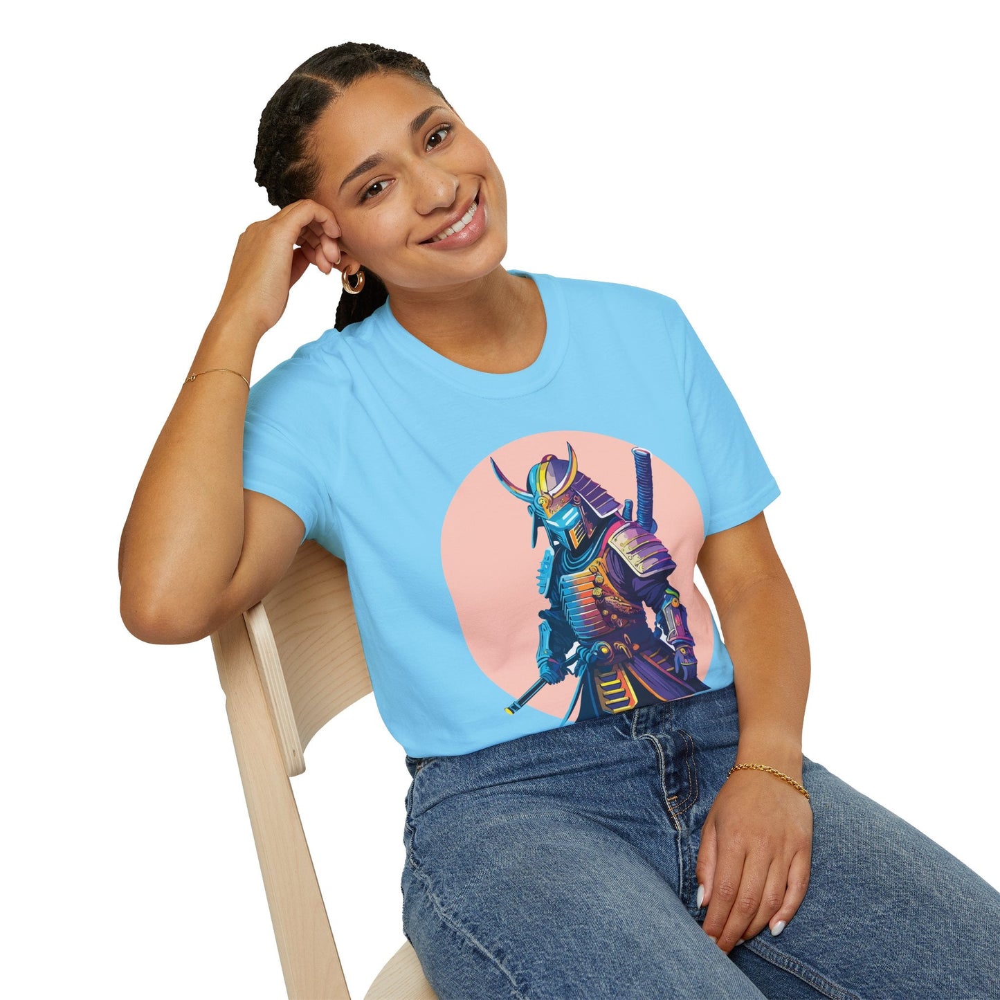 Samurai Shirt Unisex Gildan Softstyle Cotton Tee For Everyday Comfort And Style All Day