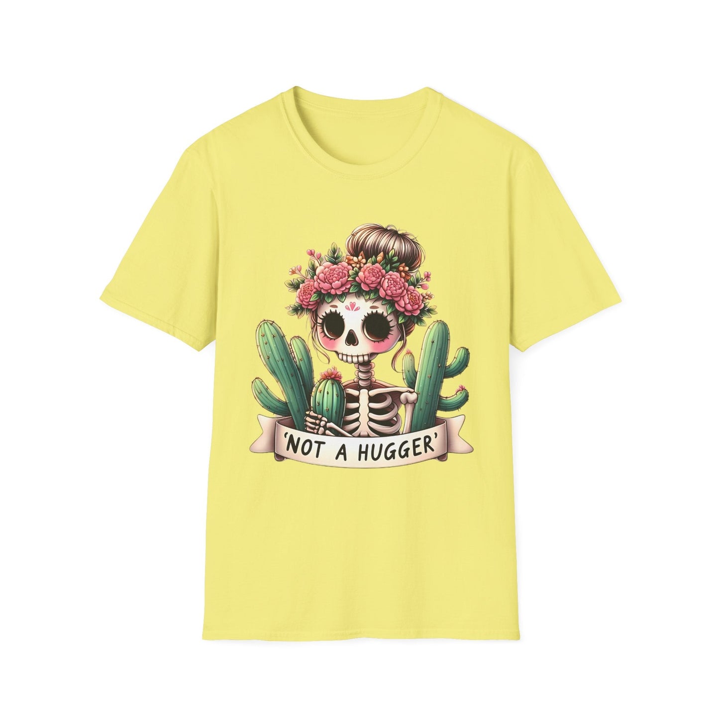 Skull Graphic Unisex Cotton T-shirt with Skeleton Artwork Design 15